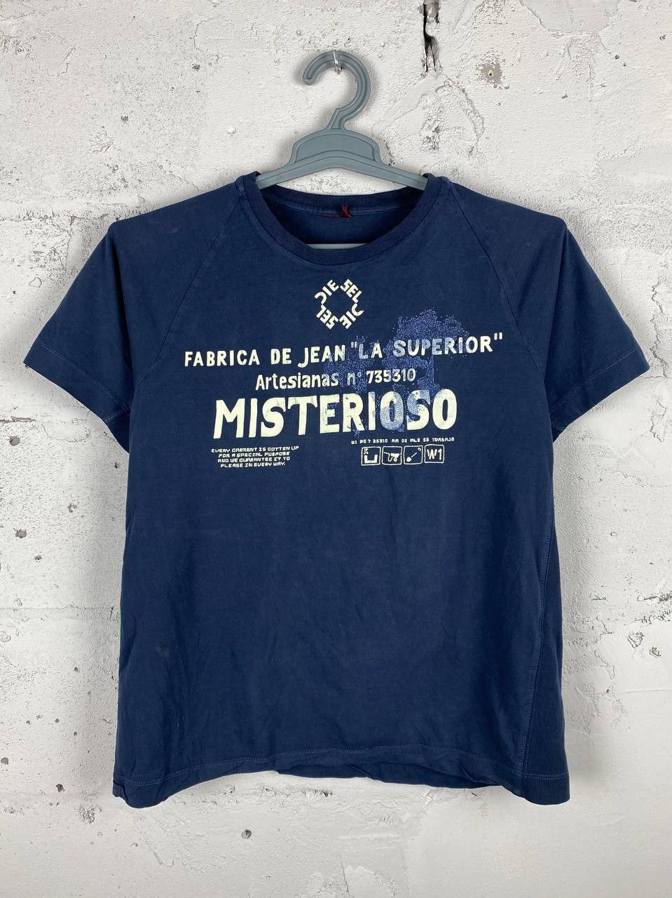 Diesel × Vintage Diesel T Shirt Avant Garde Style Japan Y2K Size US M / EU 48-50 / 2 - 1 Thumbnail