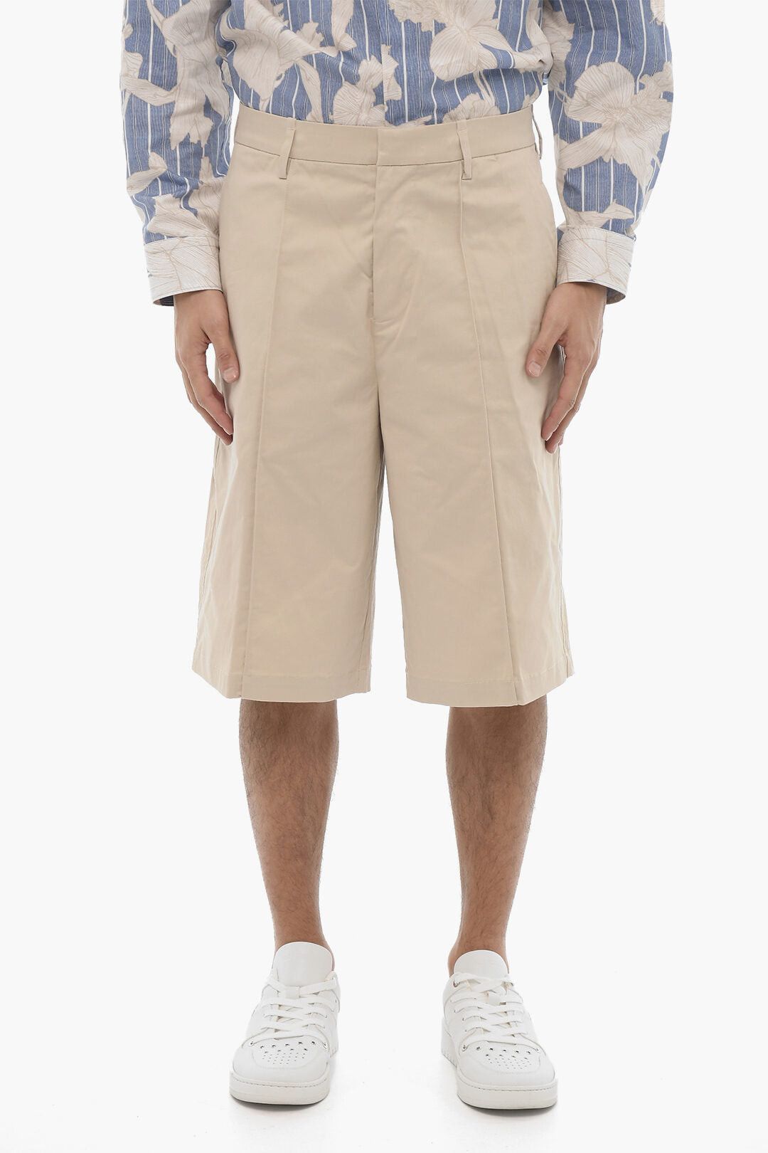 Neil Barrett Straight-Fit Solid-Color Bermudas Size US 30 / EU 46 - 1 Thumbnail