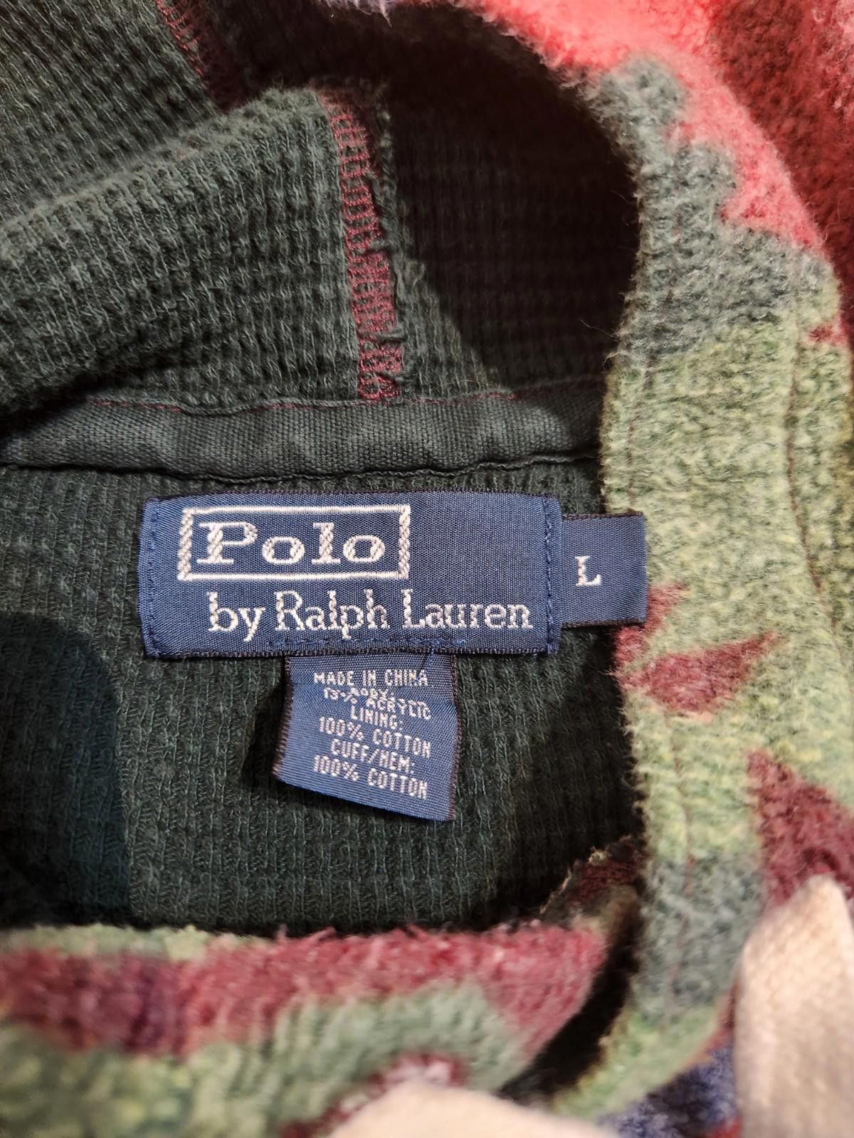 Polo Ralph Lauren RARE Polo Ralph Lauren Indian Aztec Hoodie Men's Large Size US L / EU 52-54 / 3 - 6 Thumbnail