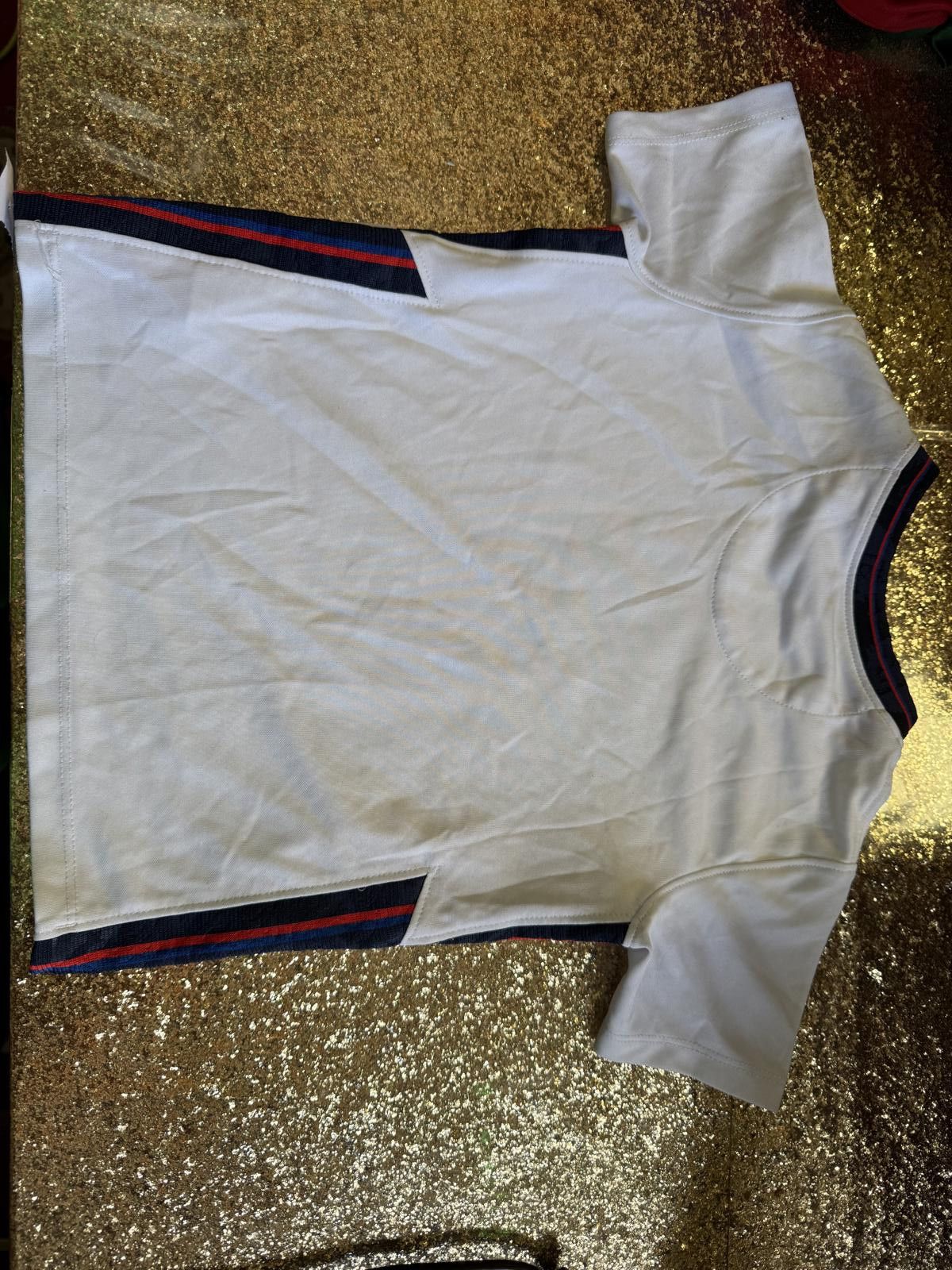 Nike Nike England Football Jersey White Men's Medium Size US M / EU 48-50 / 2 - 2 Thumbnail