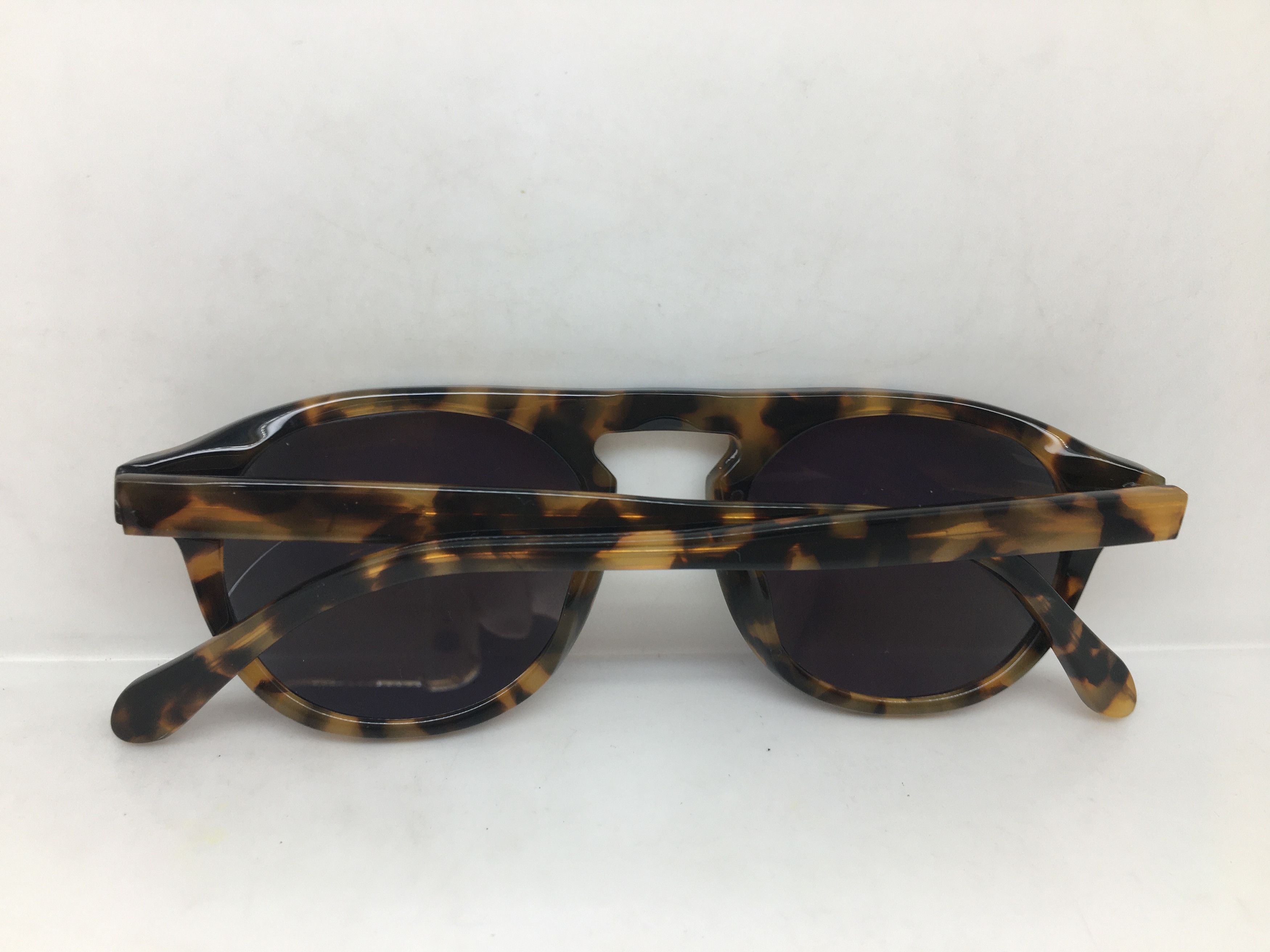 Other Handmade Tortoise Acetate Sunglasses Keyhole Preppy Size ONE SIZE - 7 Thumbnail