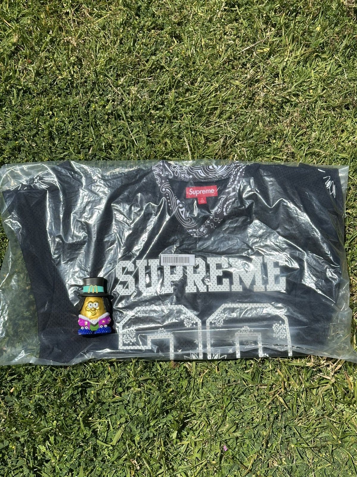 Supreme Bandana Football Jersey Black S