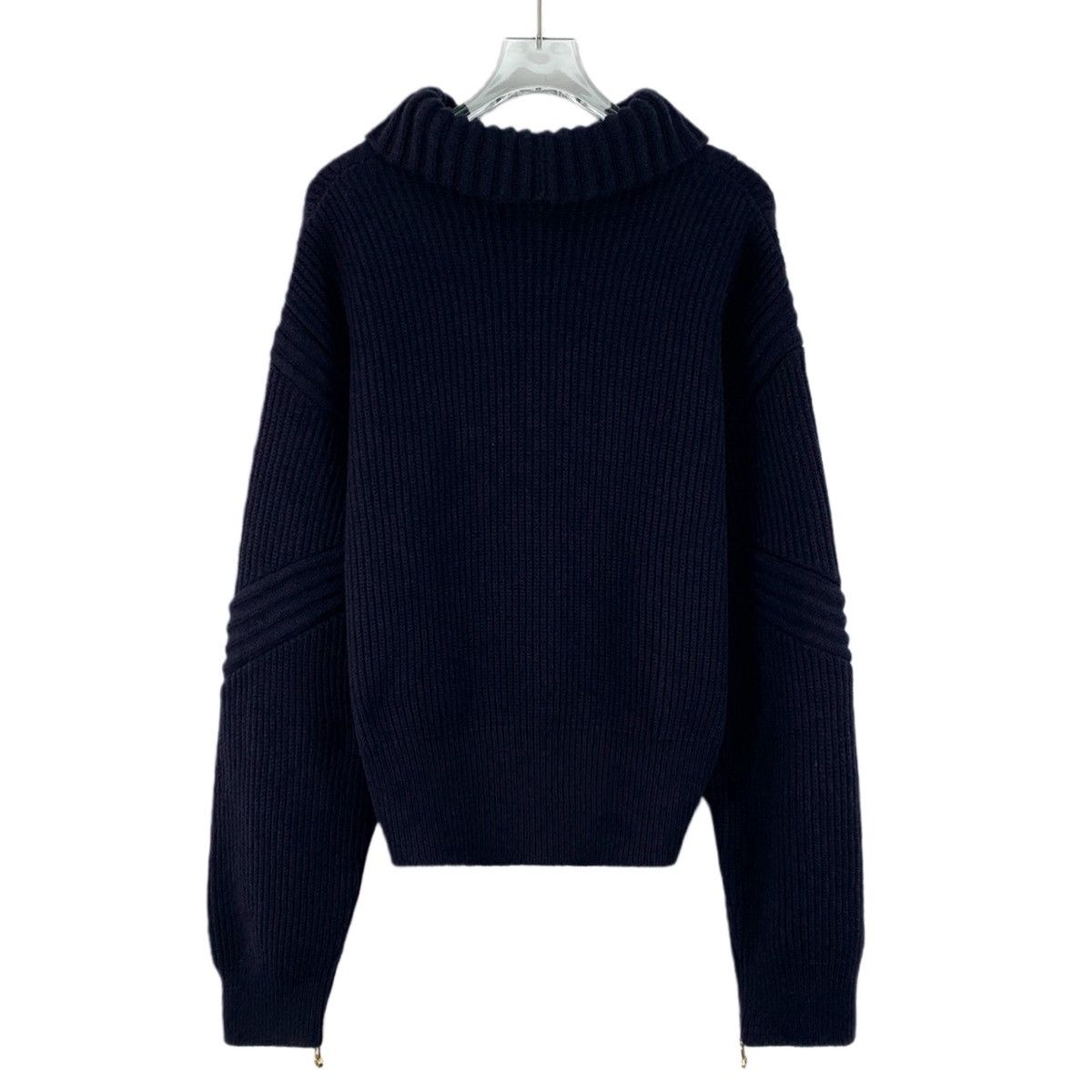 Louis Vuitton Louis Vuitton Lapel Half-Zip Long Sleeve Knit Sweater K26WX Size XS / US 0-2 / IT 36-38 - 2 Thumbnail