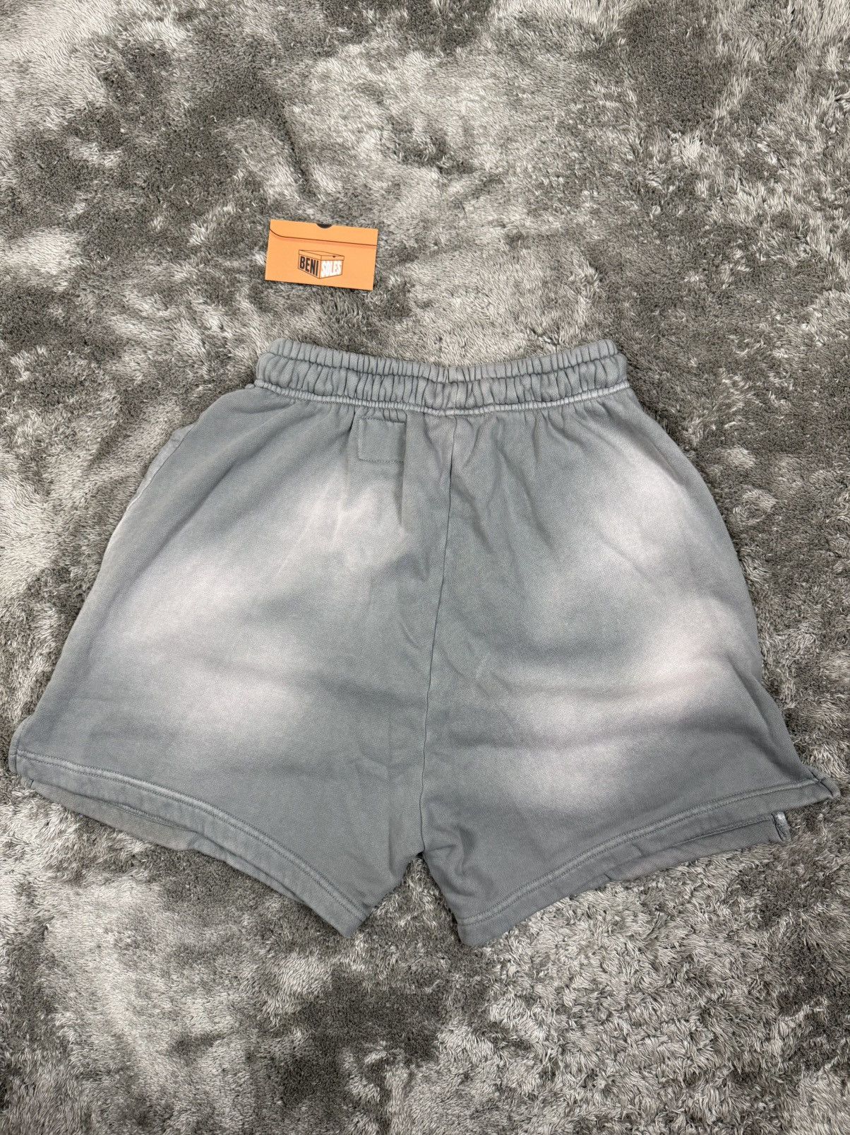 HELLSTAR Hellstar Grey/Black Flame Shorts Size US 28 / EU 44 - 2 Thumbnail
