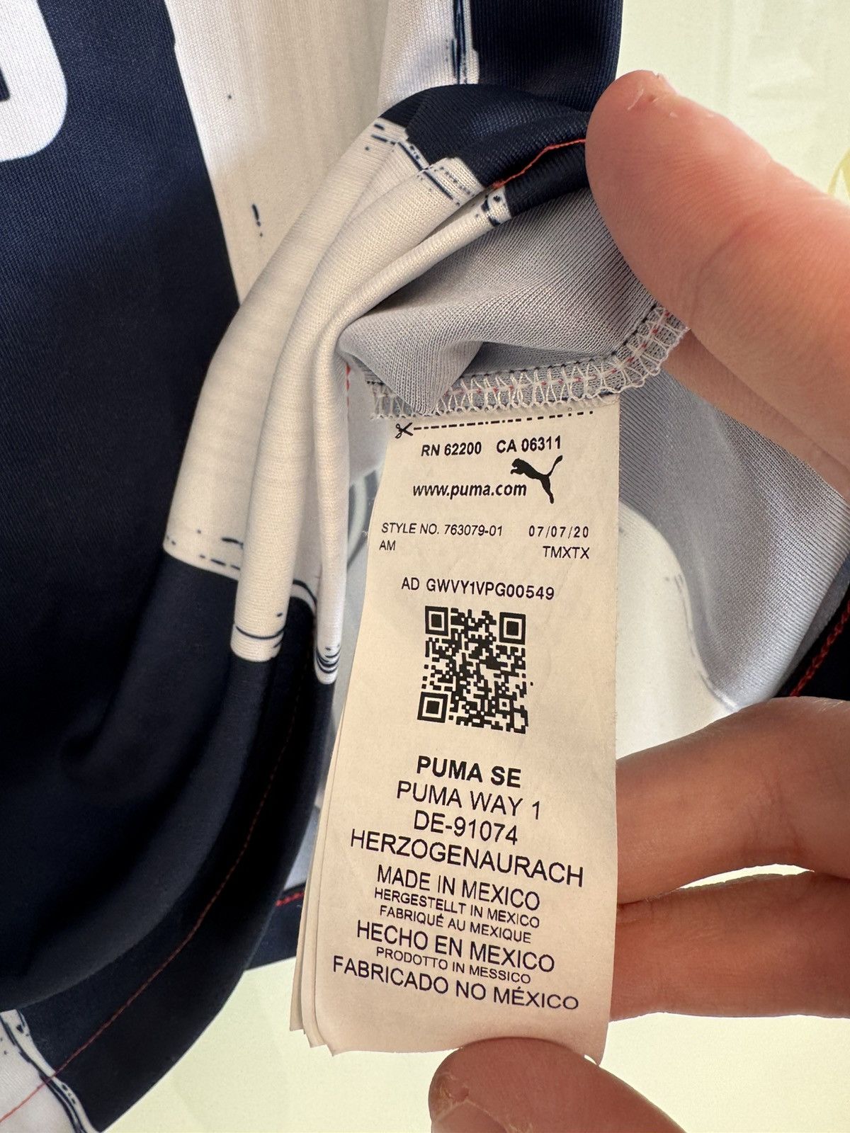 Puma Rayados Monterrey 2020-2021 Home Soccer Jersey Football Kit Size US M / EU 48-50 / 2 - 16 Thumbnail