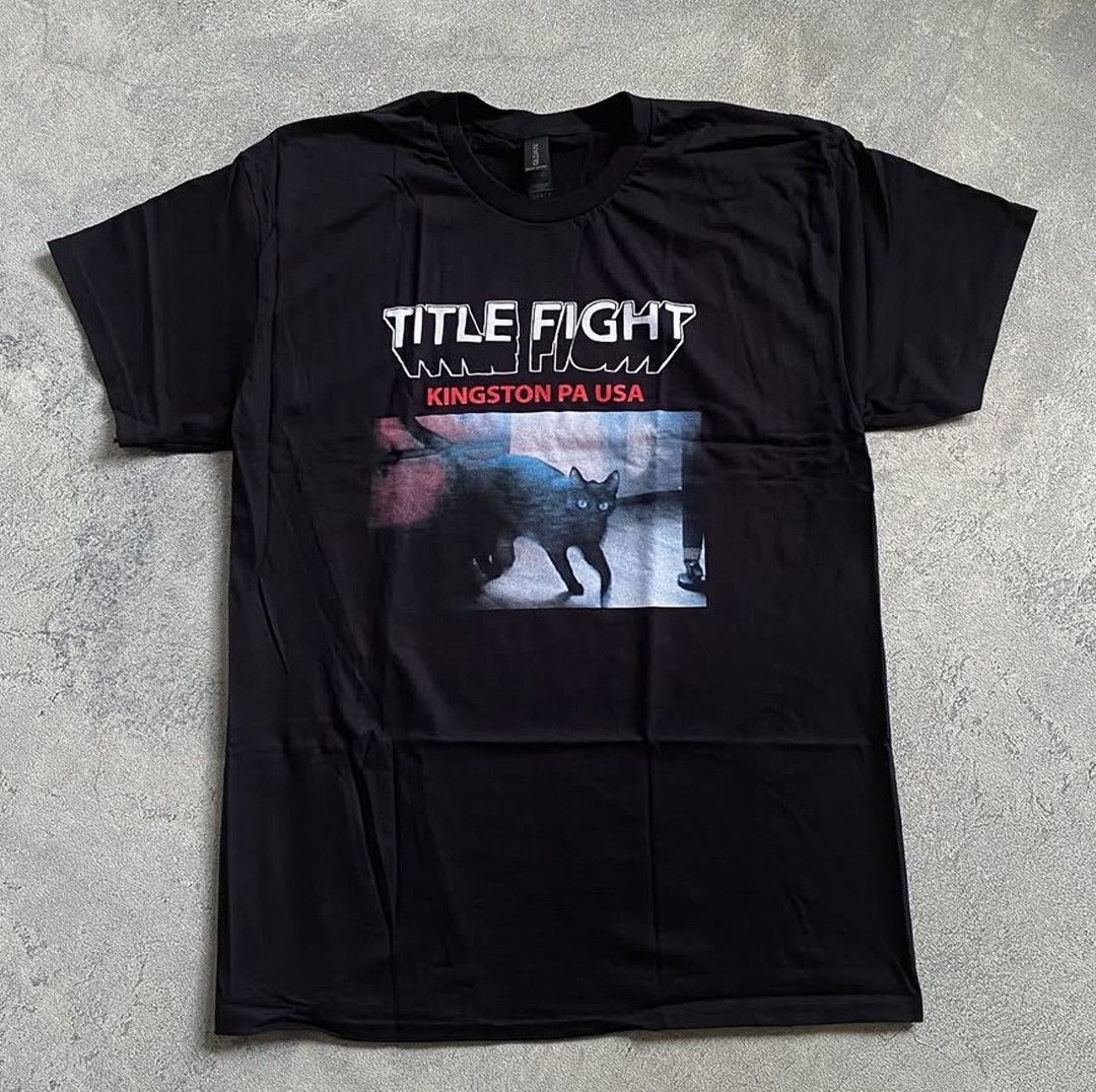 Band Tees Title Fight band Black Short Sleeve T Shirt Large Size US L / EU 52-54 / 3 - 2 Thumbnail