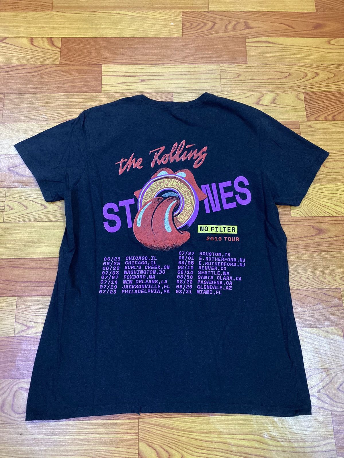 Band Tees × The Rolling Stones The Rolling Stones No Filter Tour 2019 Size US L / EU 52-54 / 3 - 6 Thumbnail