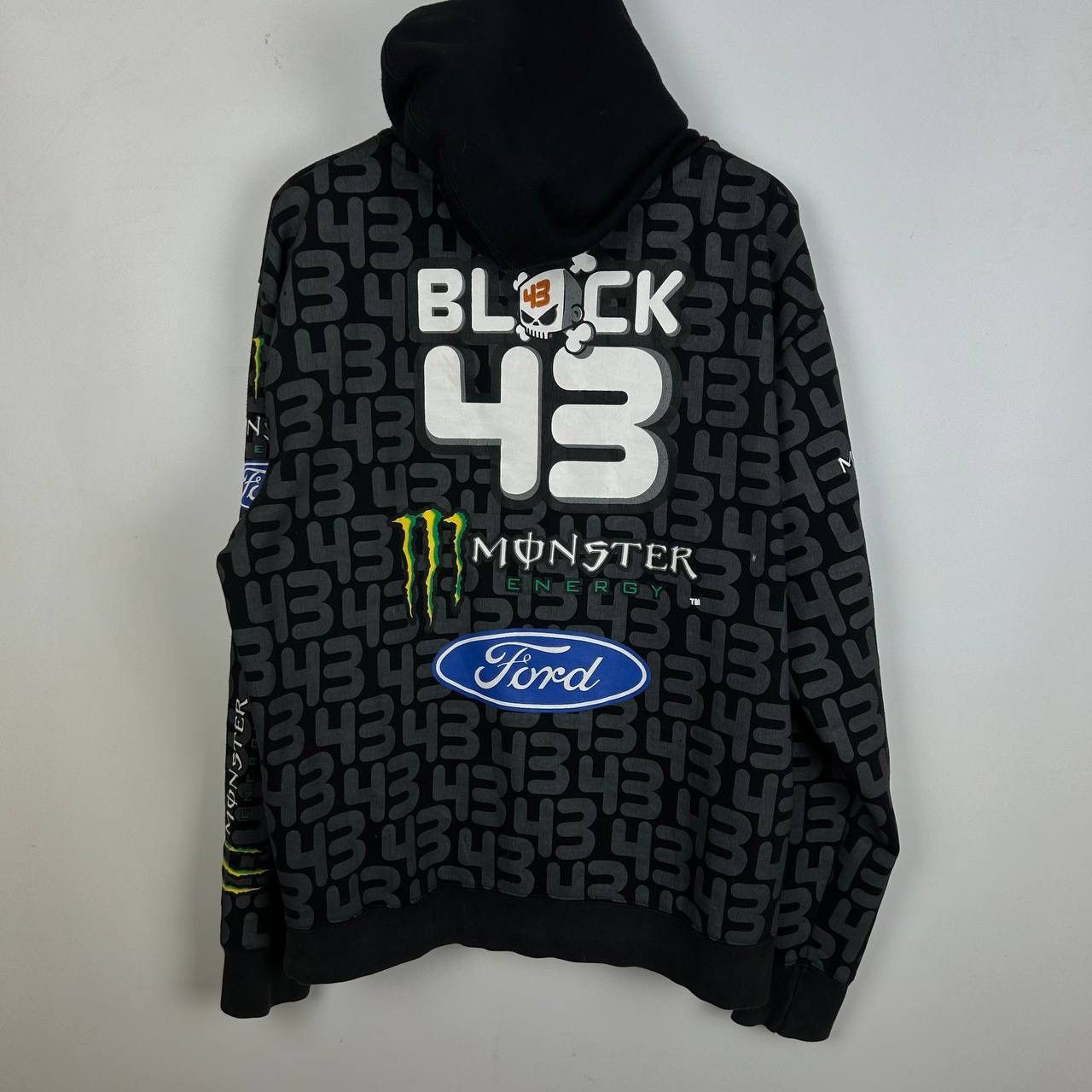DC RARE KEN BLOCK #43 DC SHOES FORD MONSTER ENERGY ZIP HOODIE Size US L / EU 52-54 / 3 - 2 Thumbnail
