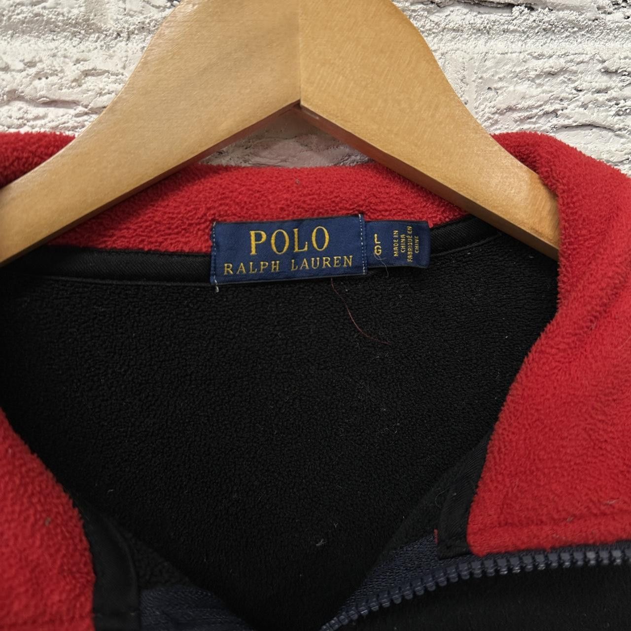 Polo Ralph Lauren Y2K Polo Ralph Lauren Fleece Pullover Size Large Size US L / EU 52-54 / 3 - 4 Thumbnail