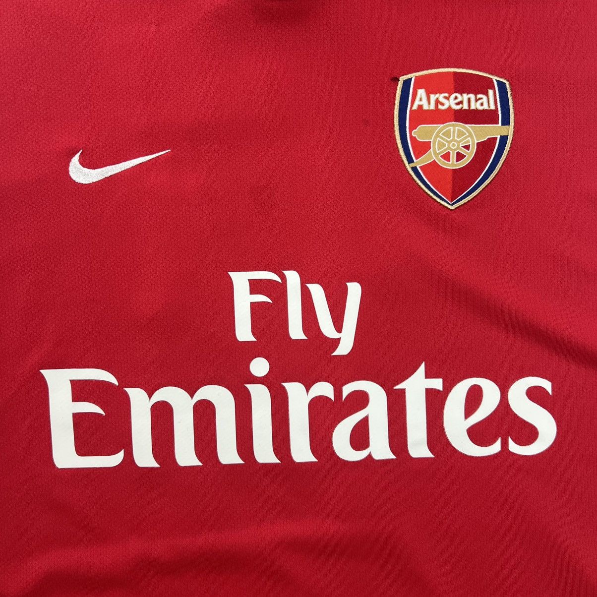 Other Rare! Parry 14 Nike Arsenal Soccer Jersey Shirt 00s Size US M / EU 48-50 / 2 - 9 Thumbnail