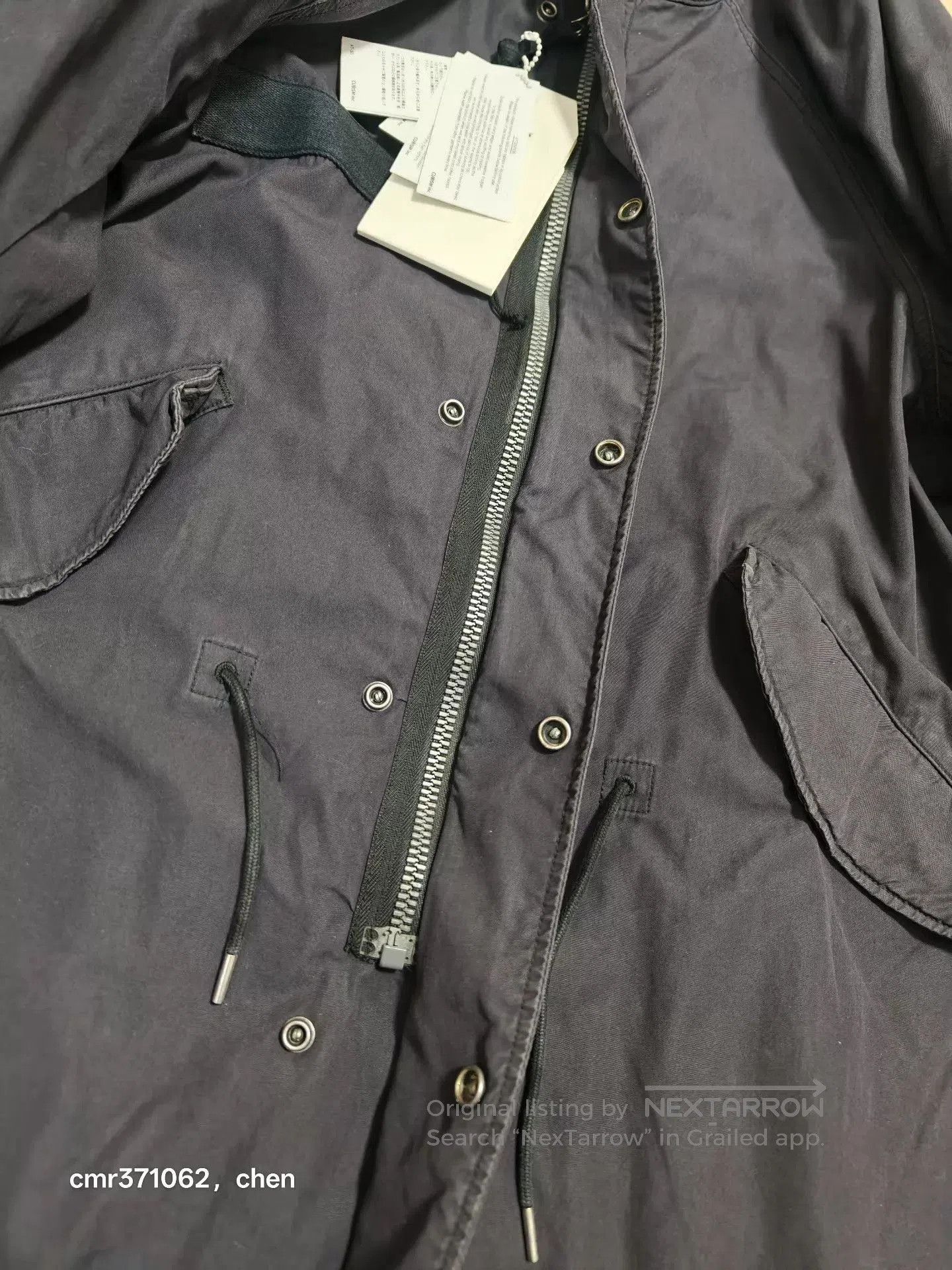 Visvim Black Lightweight Jacket with Decorative Sleeves. Size US M / EU 48-50 / 2 - 3 Thumbnail