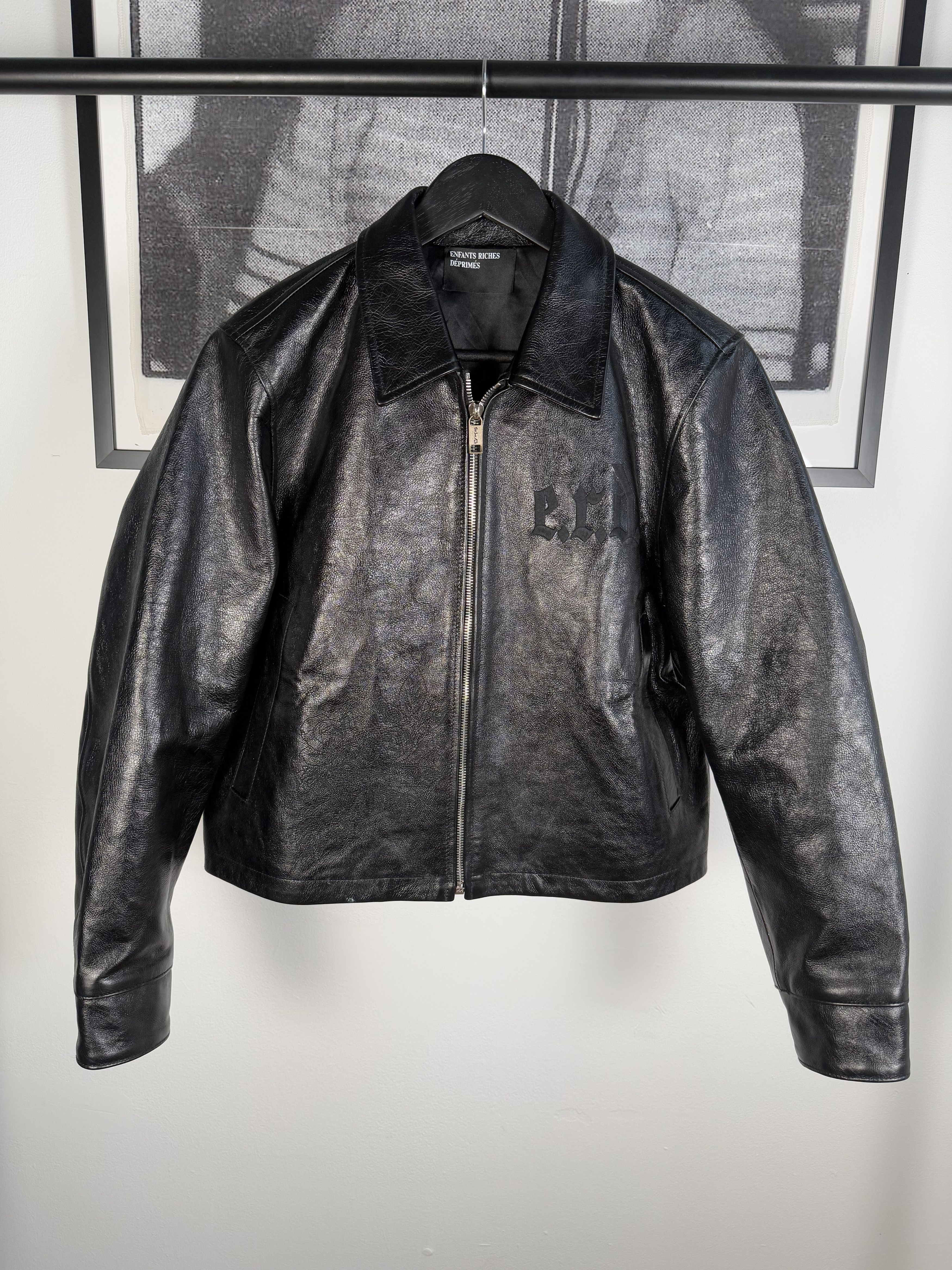 Enfants Riches Deprimes 🥀ERD GRAIL🥀 ROSES EN CUIR EDITION NOIRE SILK LINED JACKET Size US L / EU 52-54 / 3 - 1 Thumbnail