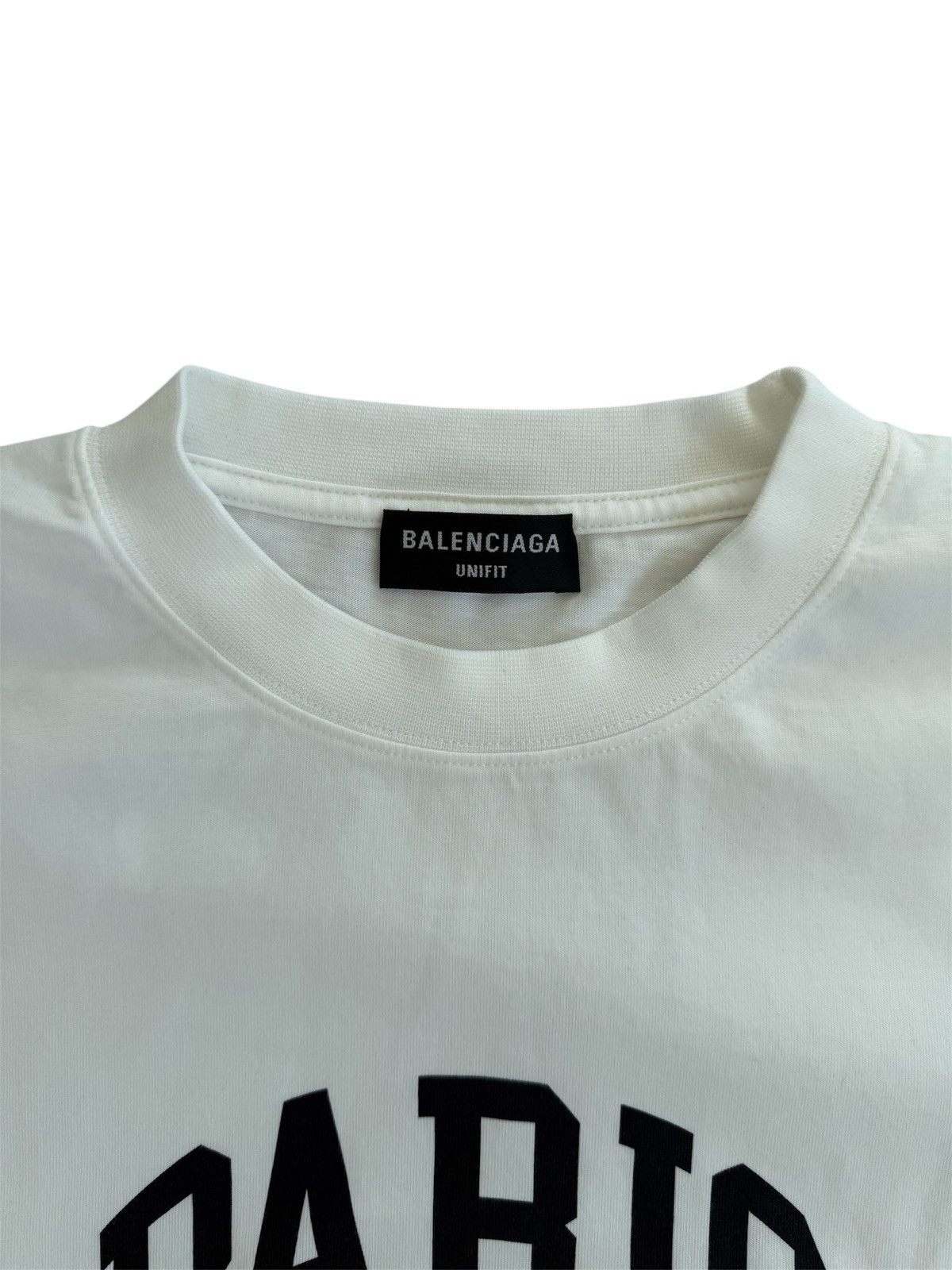 Balenciaga Balenciaga Paris Oversize Tee Size US XL / EU 56 / 4 - 4 Thumbnail
