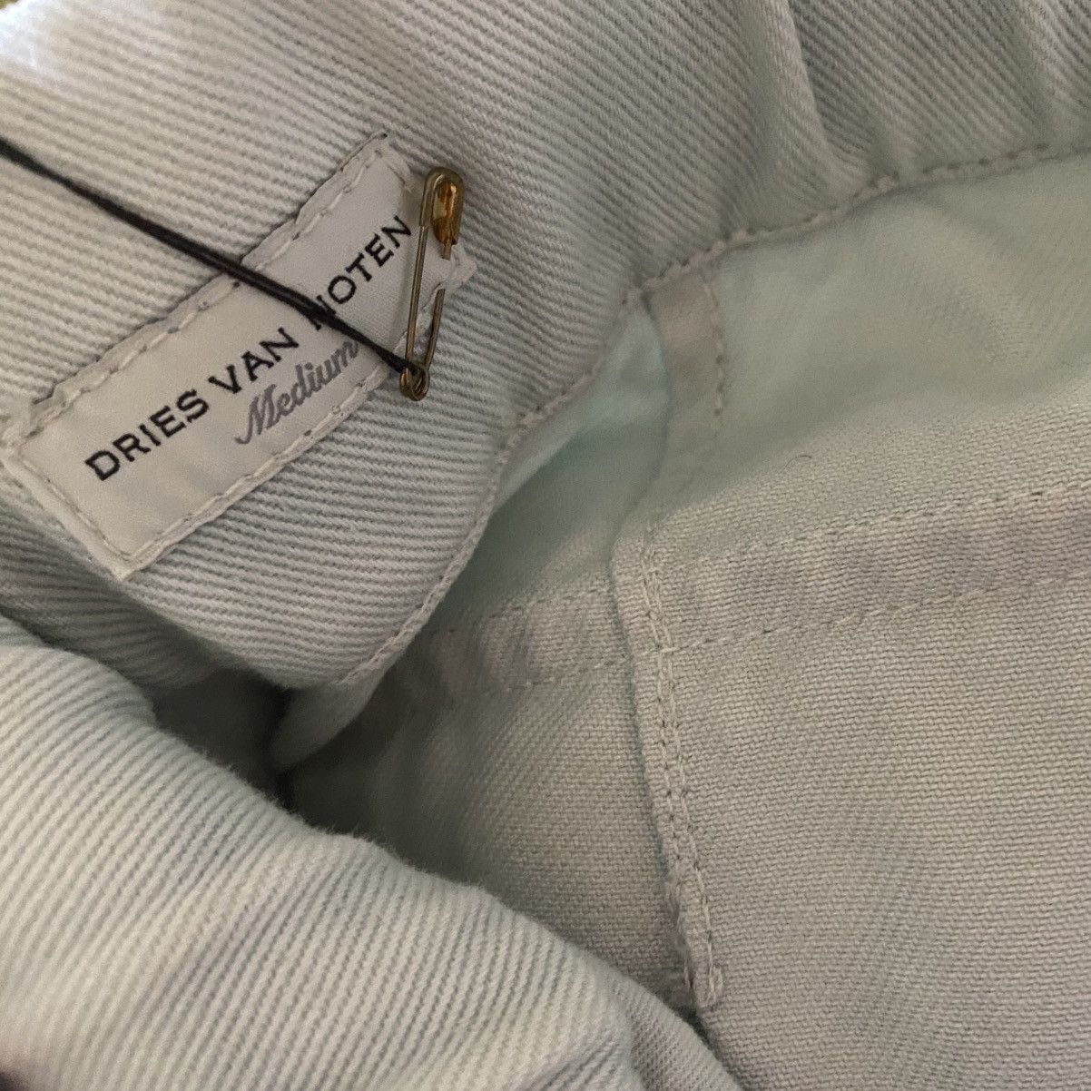 Dries Van Noten NWT S/S23 Paint Denim Size US 32 / EU 48 - 6 Thumbnail