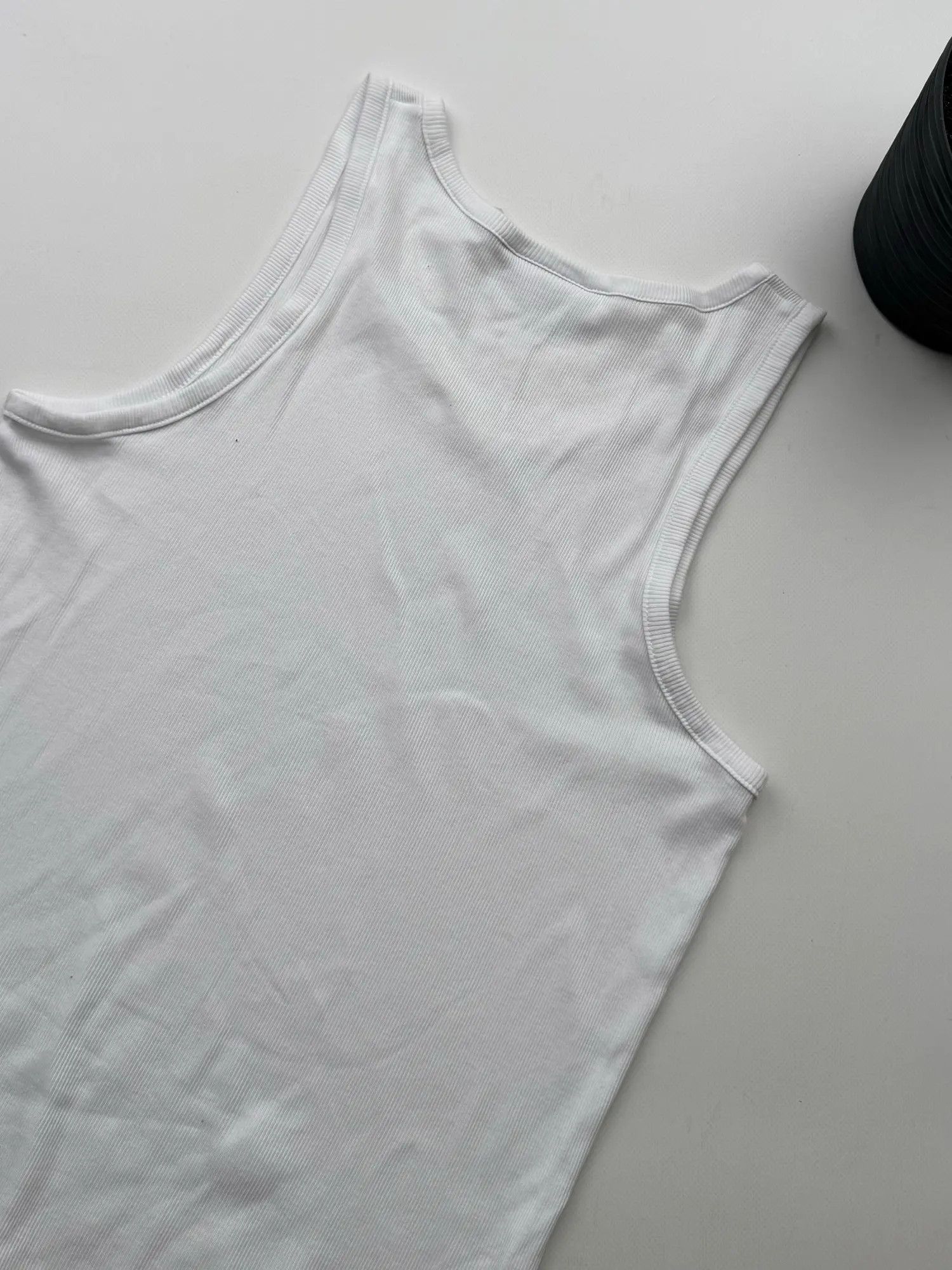 Weekday Weekday Light Ribbed Tank Top (562) Size US S / EU 44-46 / 1 - 7 Thumbnail