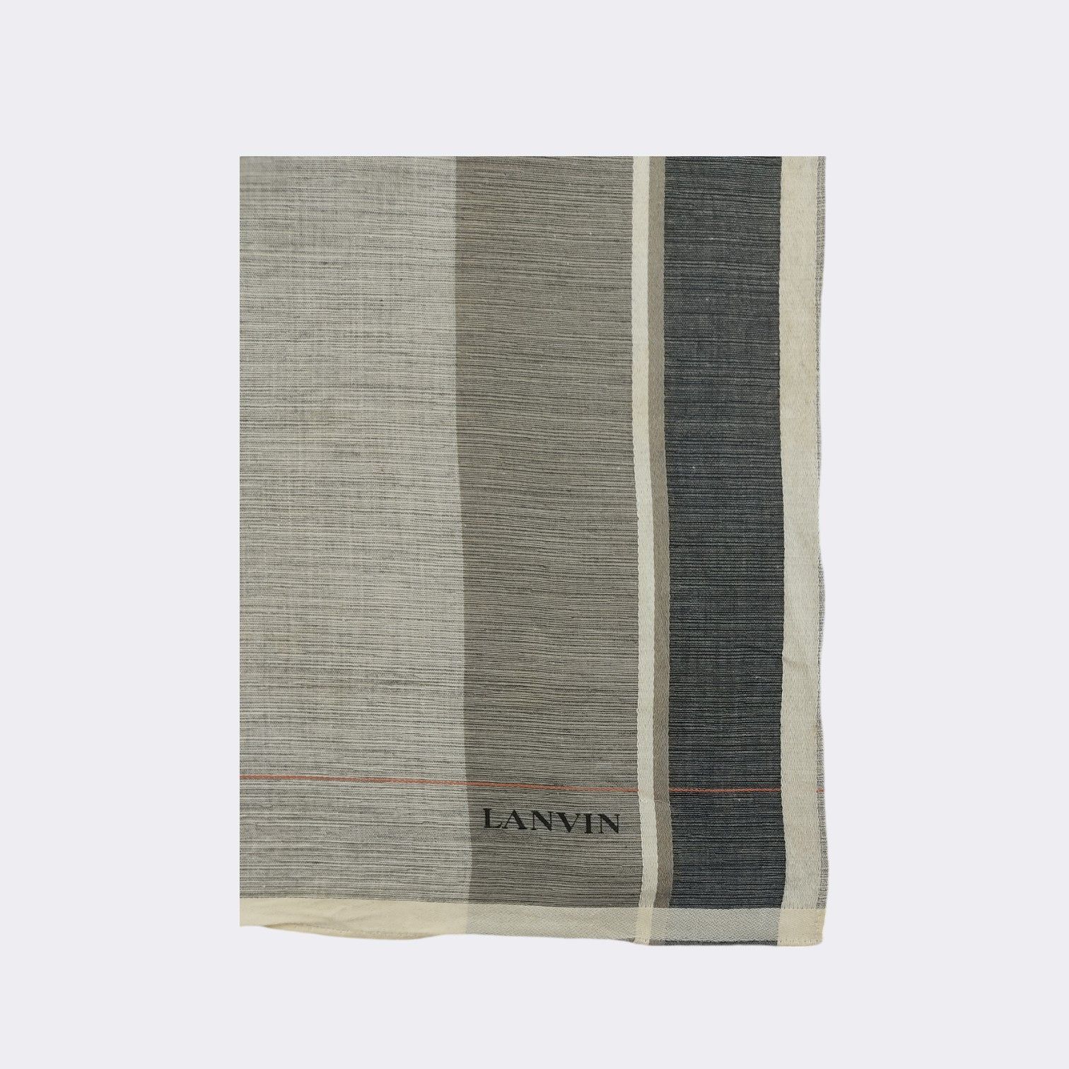 Lanvin Vintage Lanvin Handkerchief Neckerchief Bandana H170M Size ONE SIZE - 3 Thumbnail