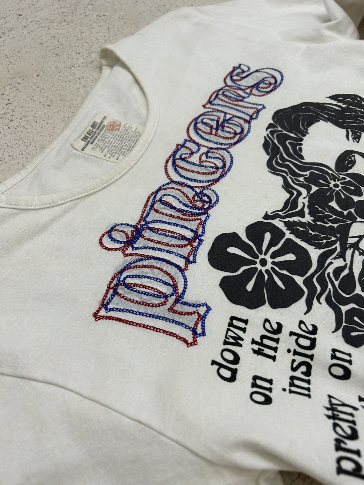 Designer × Japanese Brand Vintage Japan All Out Pincers Fighter Flower Poem Size US S / EU 44-46 / 1 - 6 Thumbnail