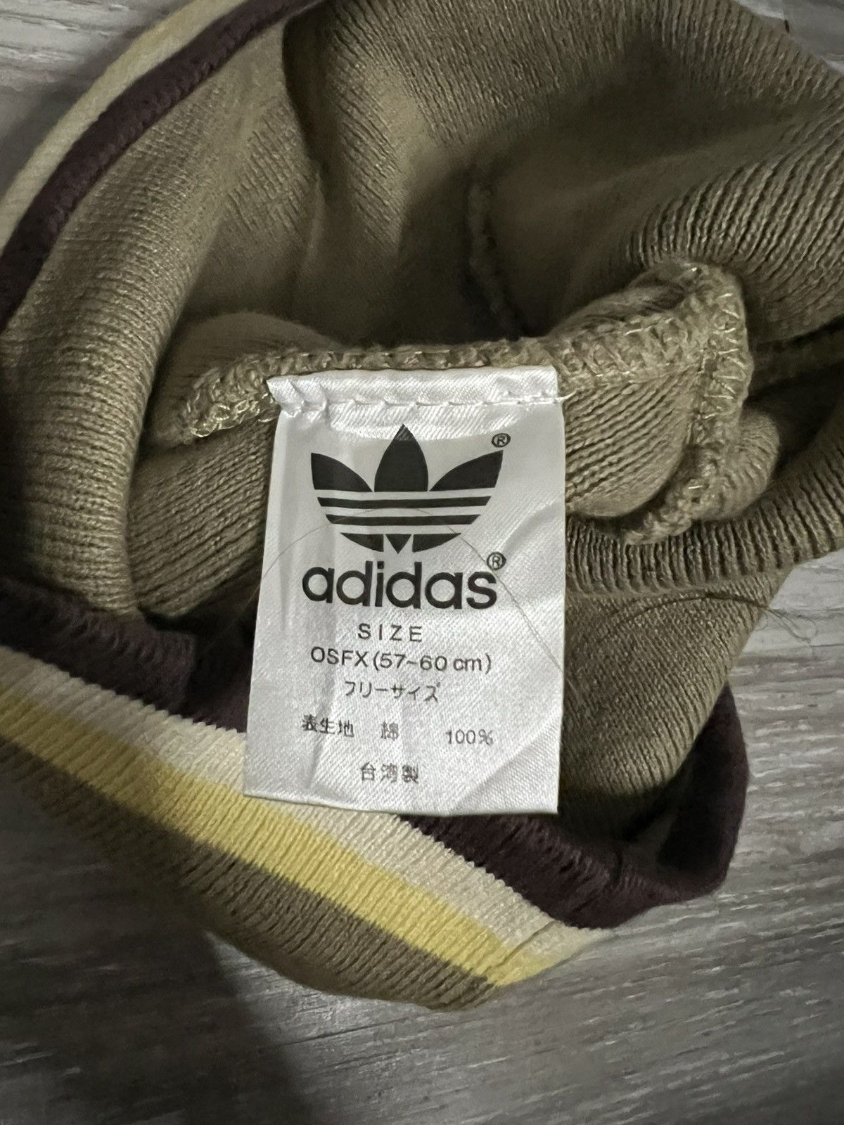 Adidas Vintage Adidas Big Logo Beanie Hat Size ONE SIZE - 6 Thumbnail