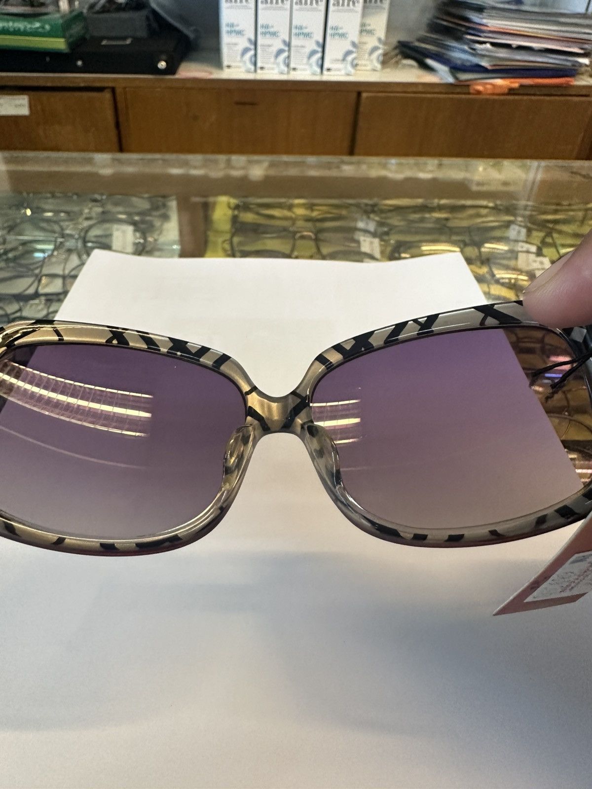Evisu Y2K Evisu Japan EVH-6026 56🛑14-130 Sunglasses Size ONE SIZE - 8 Thumbnail