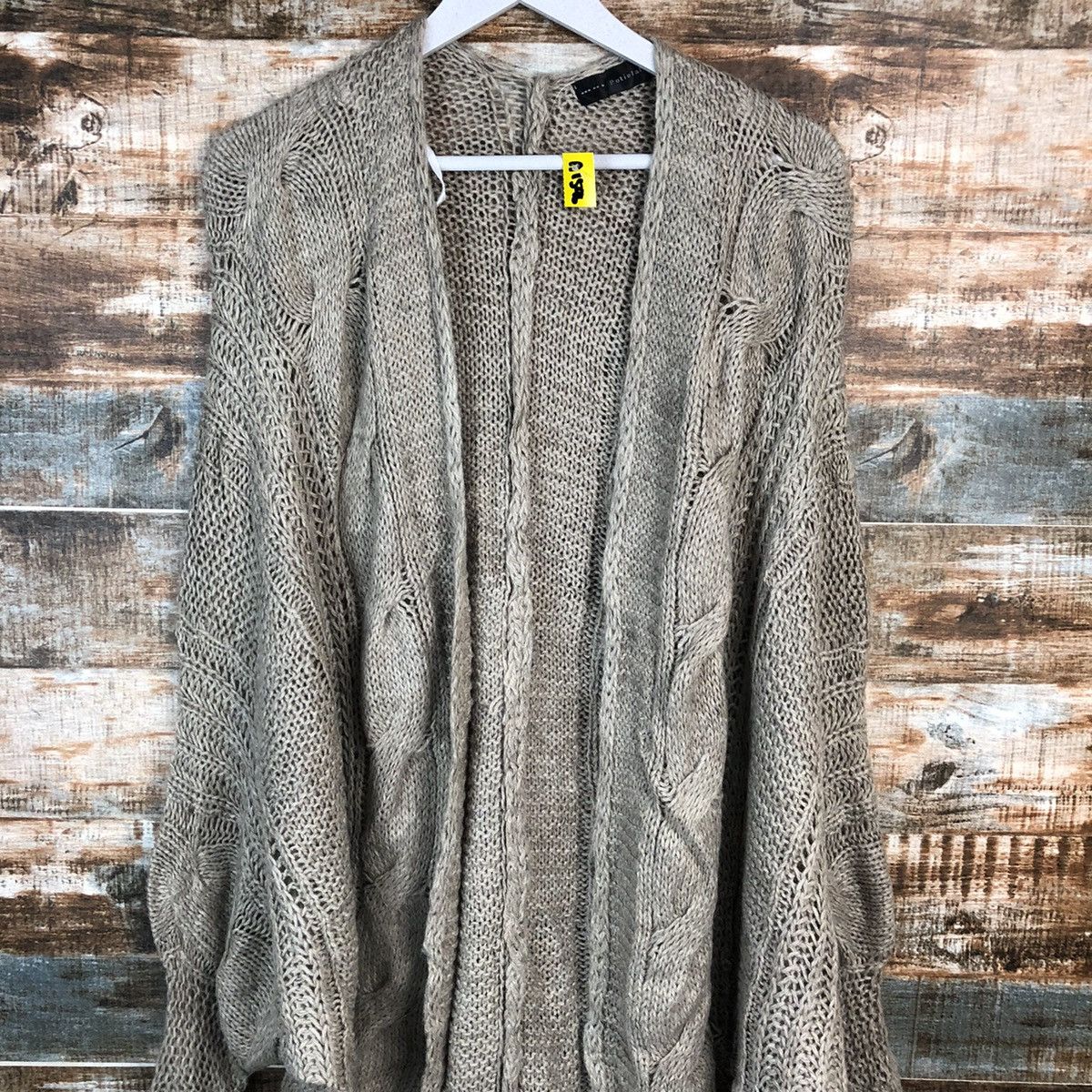 Japanese Brand Putielal Brown Cardigan Knitwear #A1596 Size M / US 6-8 / IT 42-44 - 5 Thumbnail