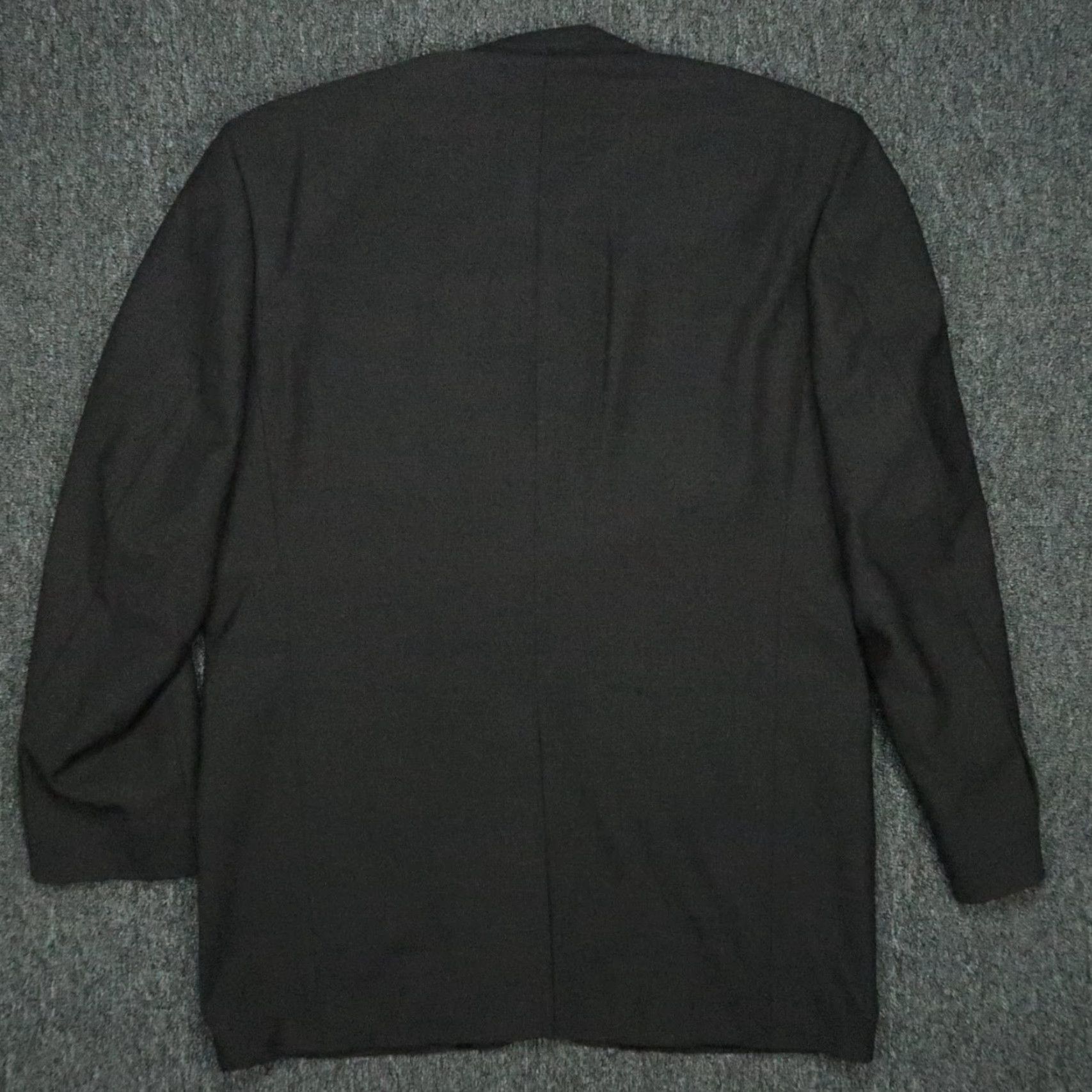Brooks Brothers VINTAGE Brooks Brothers Blazer Mens 43L Gray Brooksease Wool Vented Sport Coat Size 46R - 6 Thumbnail