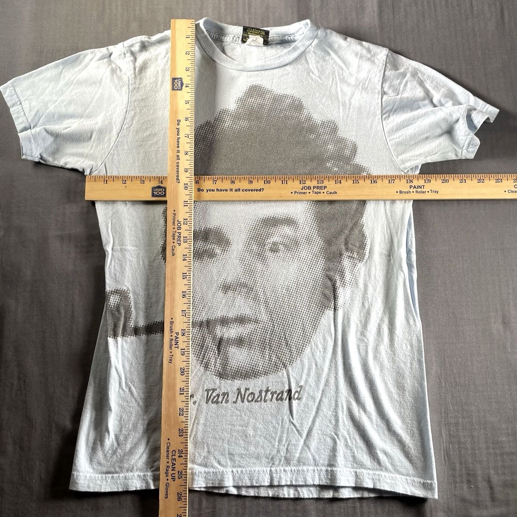 Vintage Seinfeld Shirt Mens M Kramer Dr Van Nostrand 90s Comedy Sitcom Blue Crew Neck Short Sleeve T-Shirt Graphic Print Regular Fit Pop Culture Size US M / EU 48-50 / 2 - 6 Thumbnail