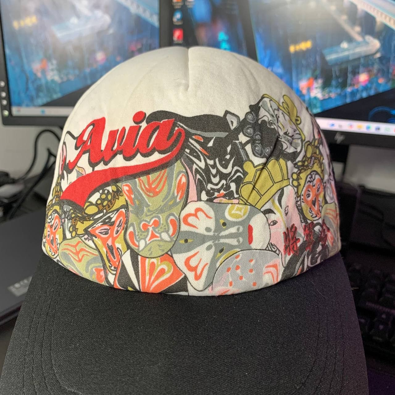 Japanese Brand RARE AVIA TRUCKER HAT Size ONE SIZE - 2 Thumbnail