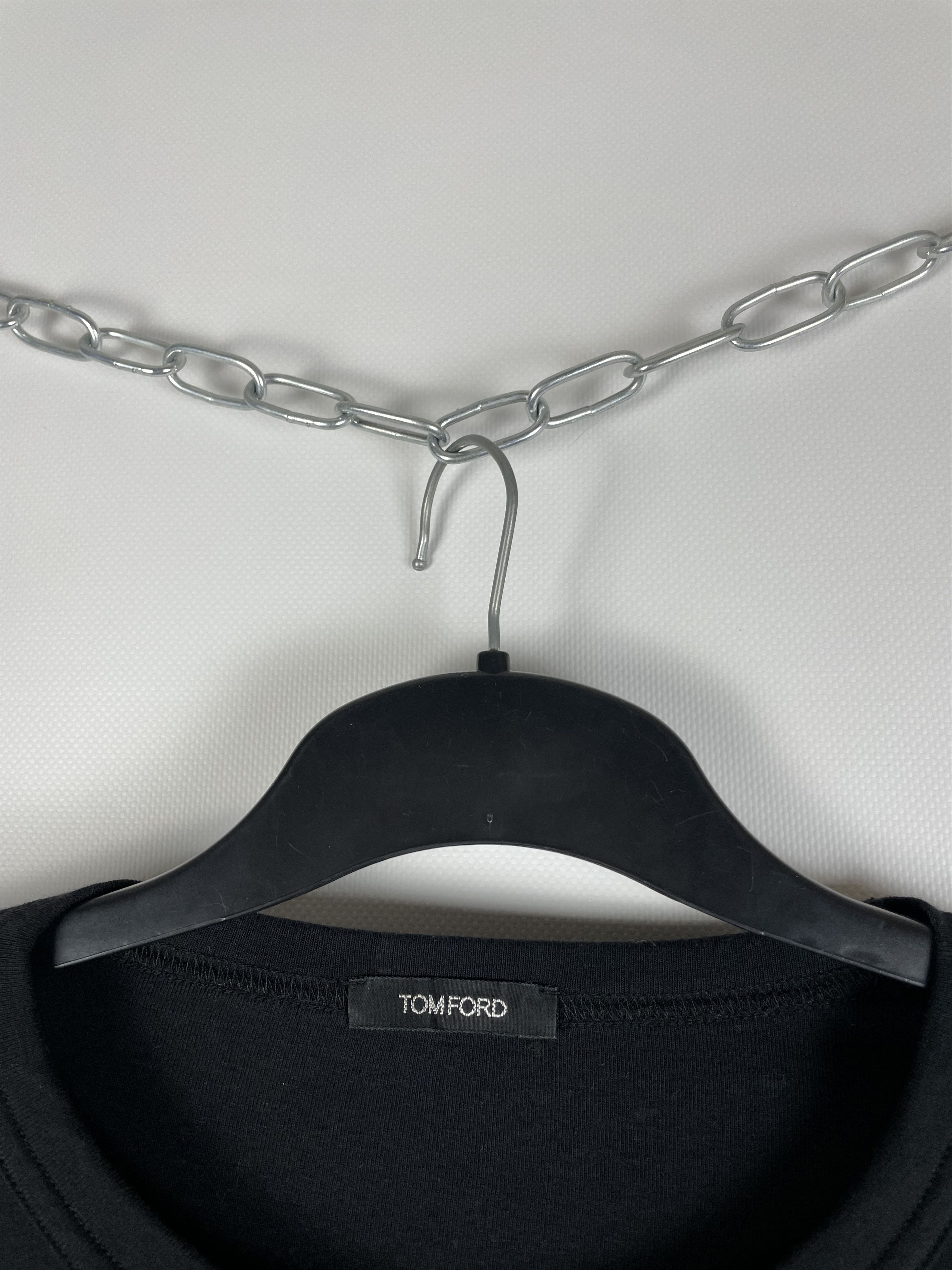 Tom Ford Tom Ford Stretch Cotton Crewneck Tee Size US XL / EU 56 / 4 - 4 Thumbnail