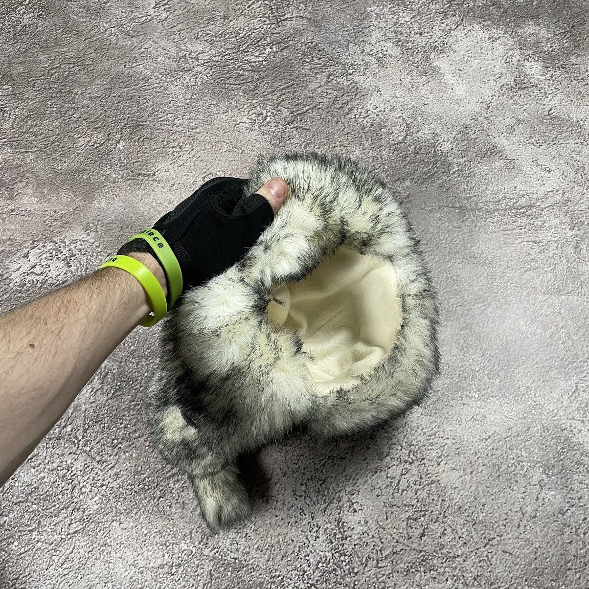 Vintage Vintage 90s Mohair Beanie Ushanka Faux Fur Grunge Logo OS Size ONE SIZE - 6 Thumbnail