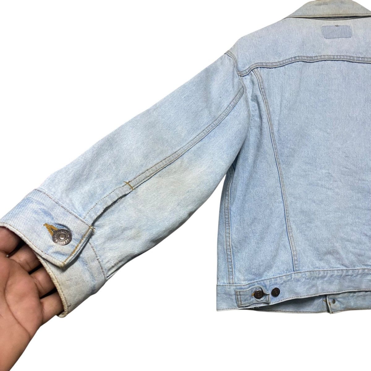 Levi's Vintage Levis 70506 Denim Trucker Jacket Distressed Faded Size US L / EU 52-54 / 3 - 12 Thumbnail