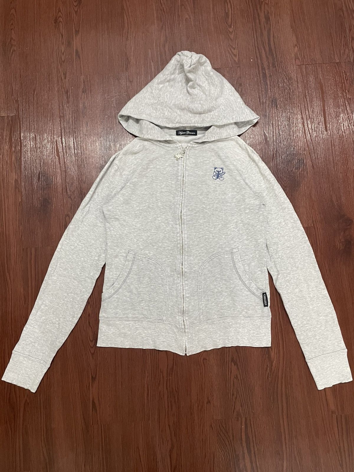 Hysteric Glamour Rare Hysteric Glamour Bear Spiral Zip-up Hoodies Size ONE SIZE - 2 Thumbnail