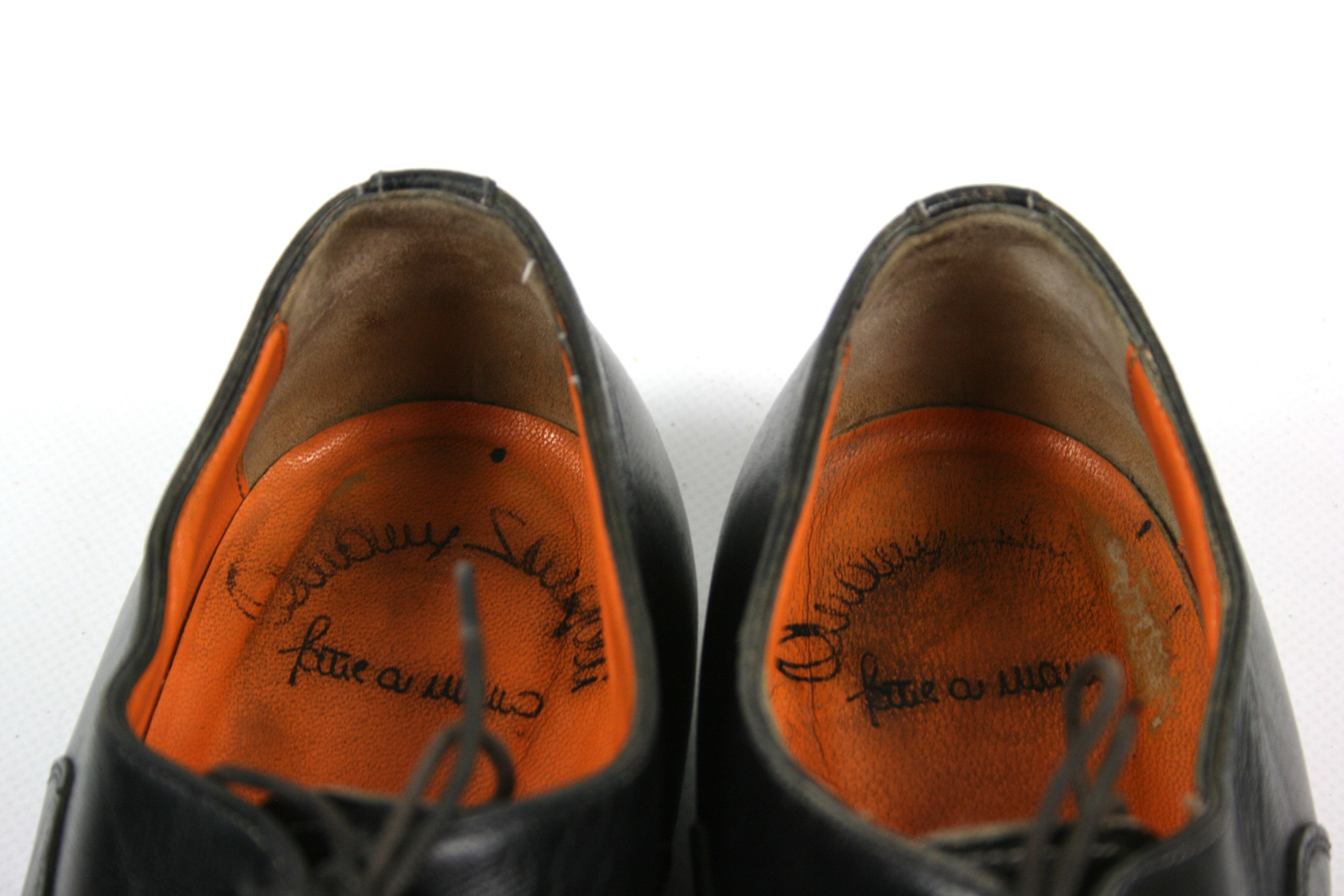 Santoni Leather Oxford Shoes Size US 7 / EU 40 - 10 Thumbnail