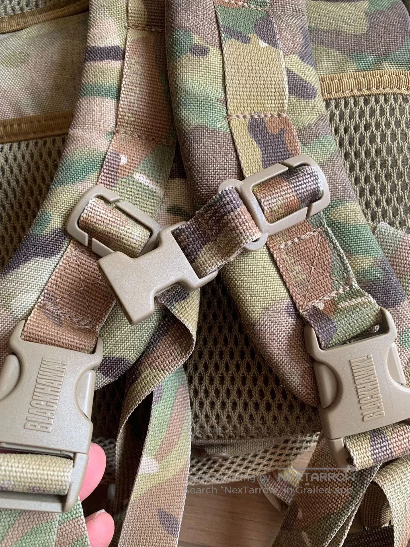 Japanese Brand BlackHawk Cyane Stealth Tactical Backpack. Size ONE SIZE - 9 Thumbnail