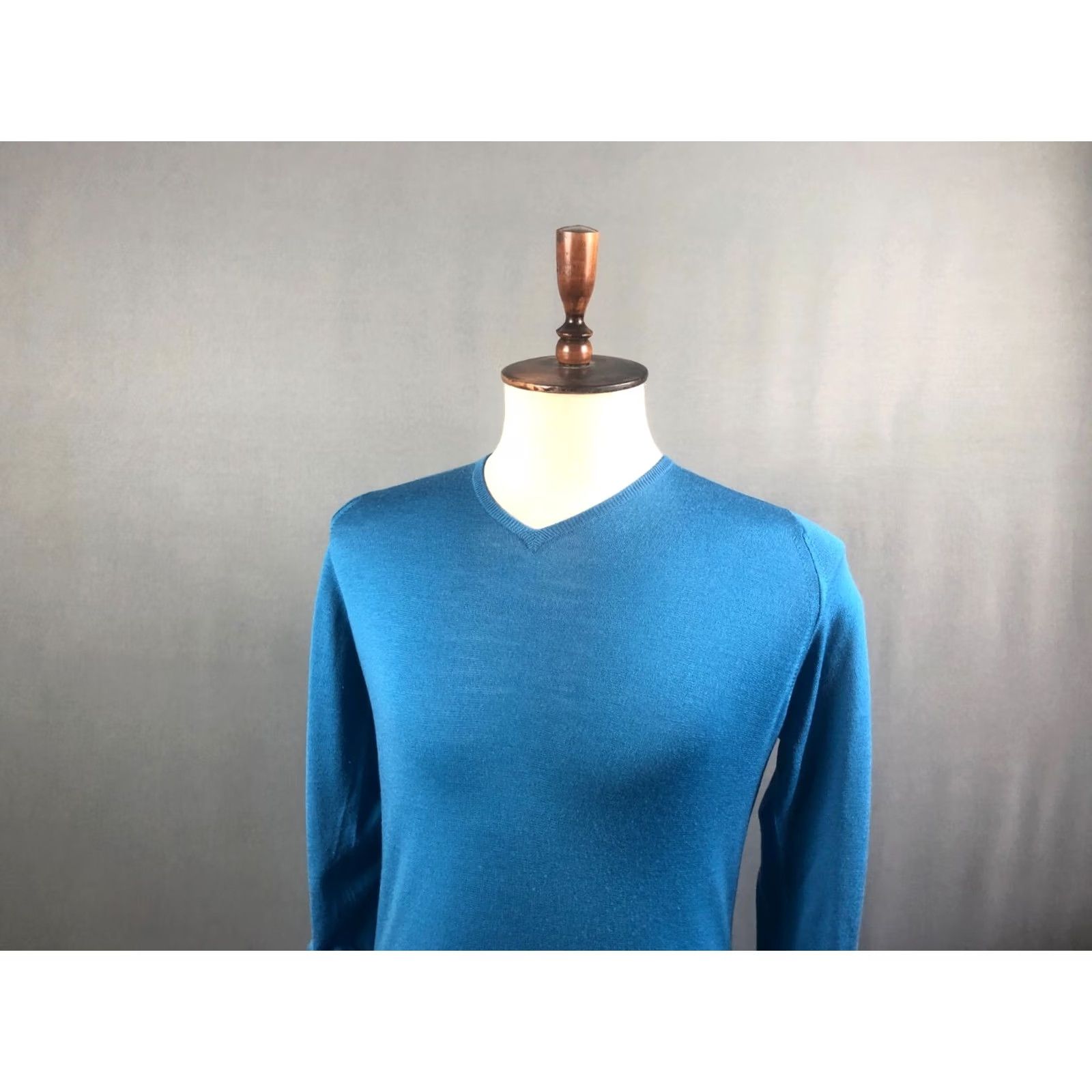 John Smedley John Smedley Wool Blue Pullover Sweater Men Size S Size US S / EU 44-46 / 1 - 4 Thumbnail