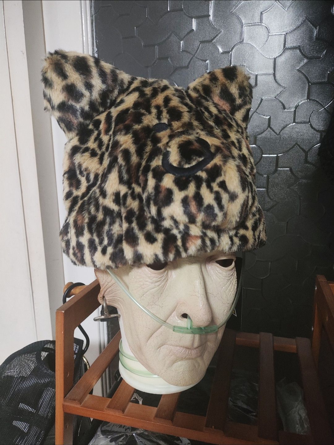 20471120 hyoma leopard cat hat Size ONE SIZE - 1 Thumbnail