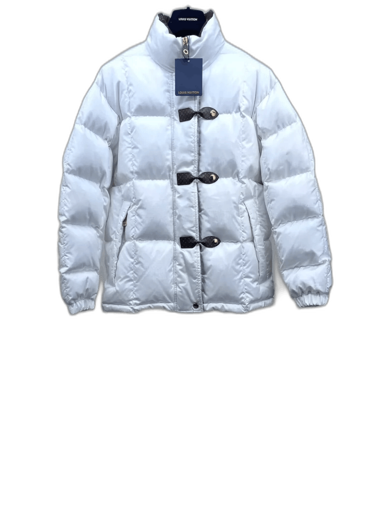 Louis Vuitton Louis Vuitton White Down Jacket with Tags Size US S / EU 44-46 / 1 - 1 Thumbnail