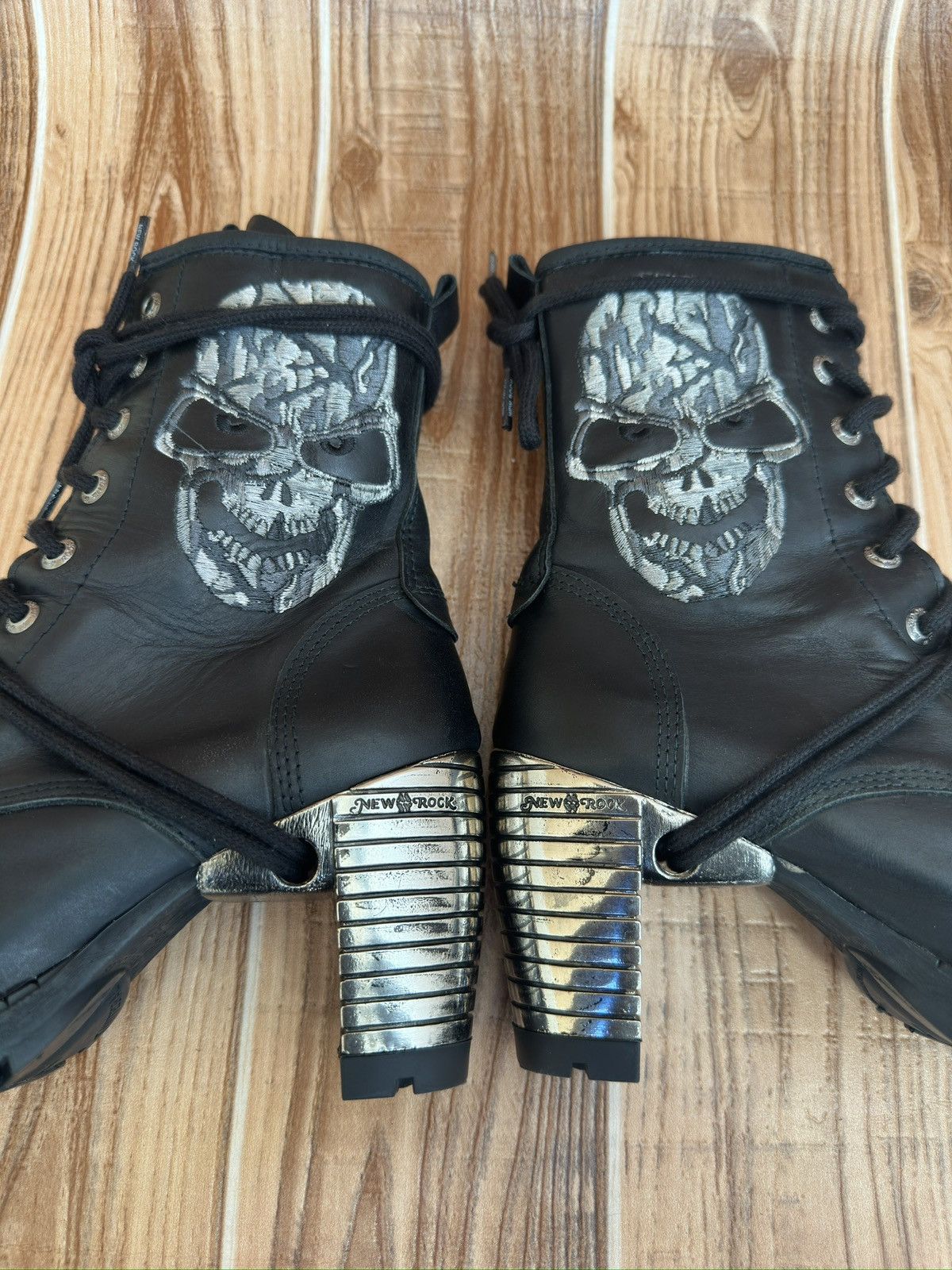 New Rock New Rock TR079-S4 Model Skull Size US 7 / IT 37 - 12 Thumbnail
