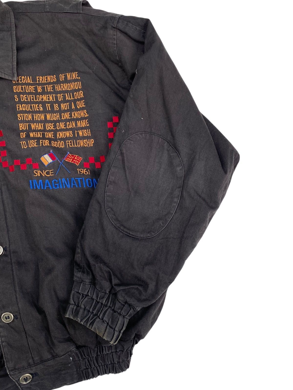Vintage Vtg American Style Char-Lotte Jacket Bomber Size US XL / EU 56 / 4 - 5 Thumbnail