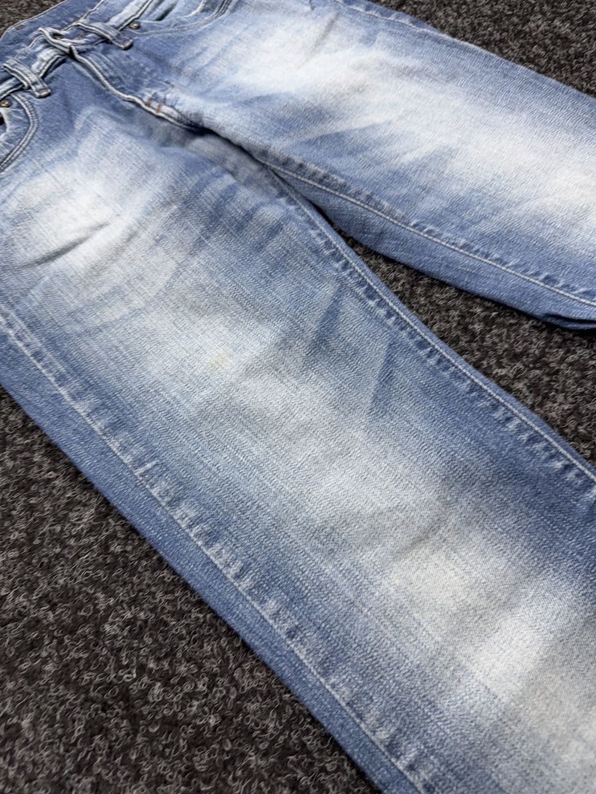 Diesel Luxury Retro 00s Diesel Ronhoir Low Rise Bootcut Jeans Y2K Size 28" / US 6 / IT 42 - 6 Thumbnail