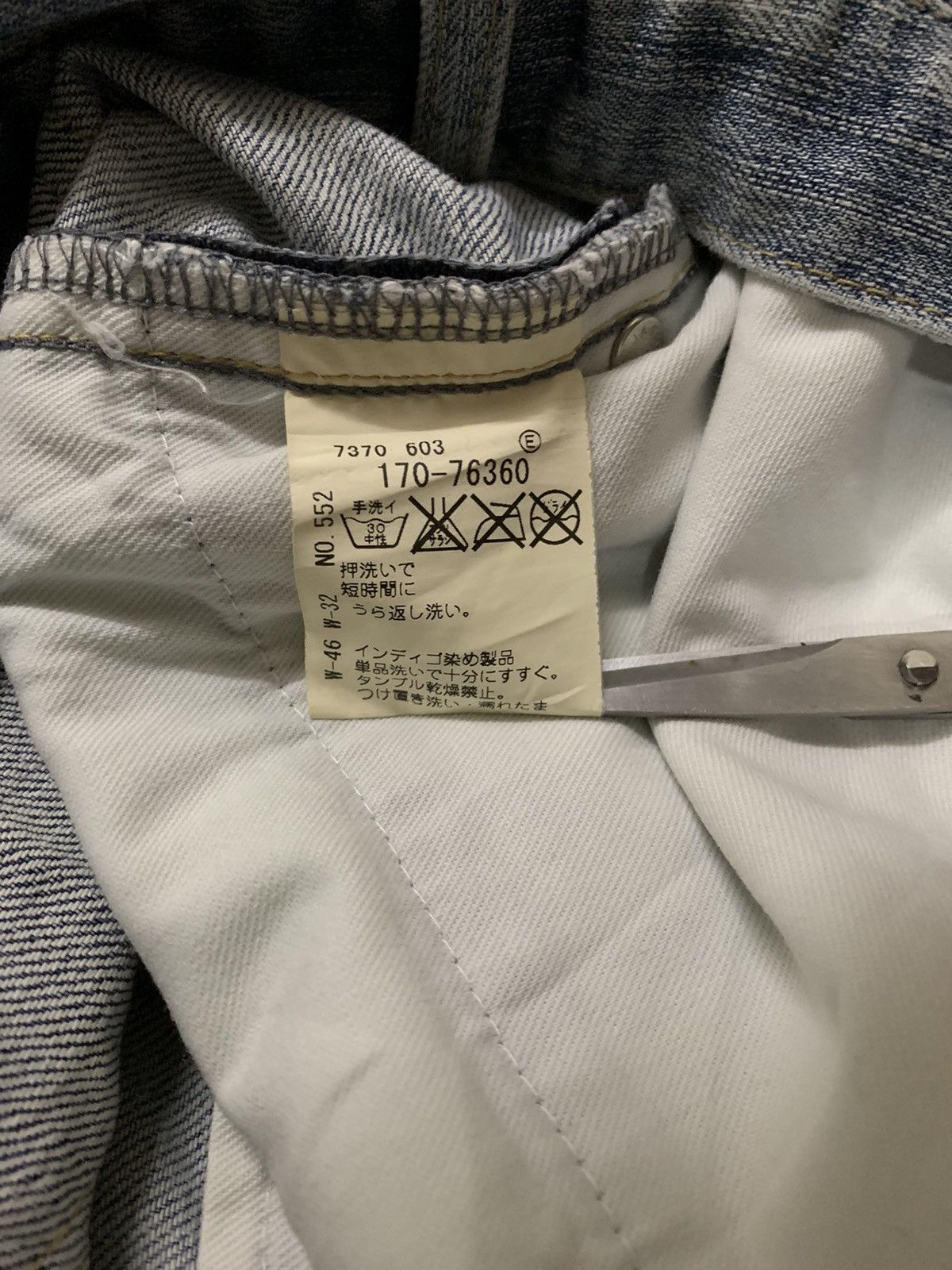 Takeo Kikuchi Vintage Japanese Brand Takeo Kikuchi Blue Washed Baggy Jeans Size US 33 - 20 Thumbnail