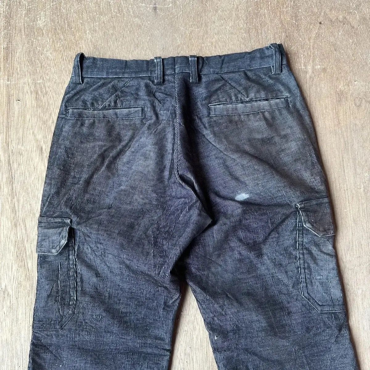 Adidas ADIDAS Y2K CORDUROY MINI FLARES/BOOTCUT BLACK PANTS Size US 28 / EU 44 - 12 Thumbnail