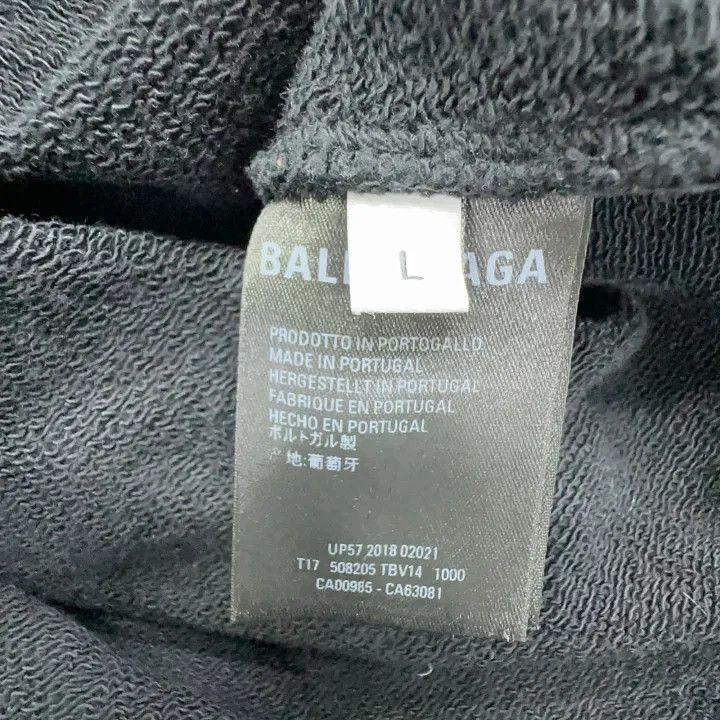 Balenciaga Balenciaga Cozy Logo Hoodie for Women 0079-2507 Size L / US 10 / IT 46 - 4 Thumbnail