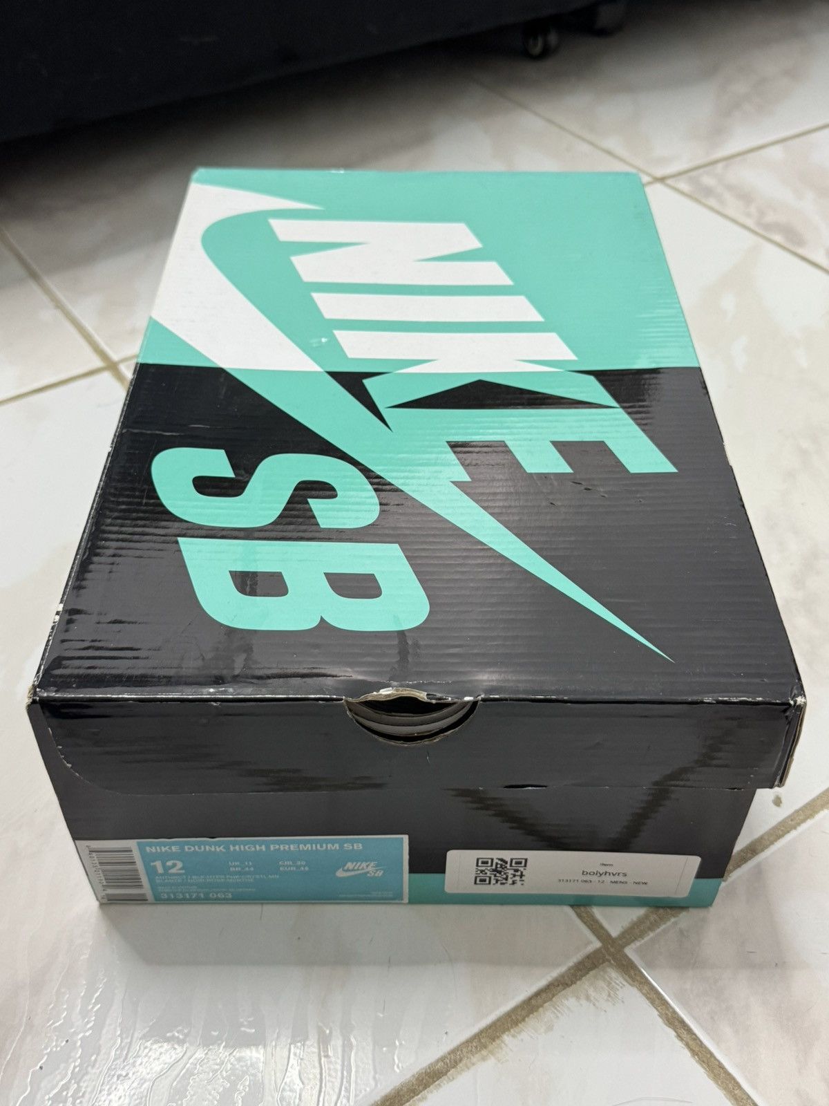 Nike SB Nike SB Dunk High Premier Northern Lights Size 12 DS Size US 12 / EU 45 - 8 Thumbnail