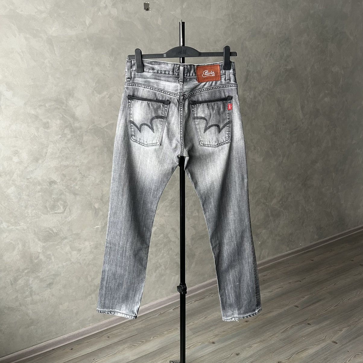 Edwin Vintage Edwin Blue Trip Washed Distressed Jeans Size US 30 / EU 46 - 2 Thumbnail
