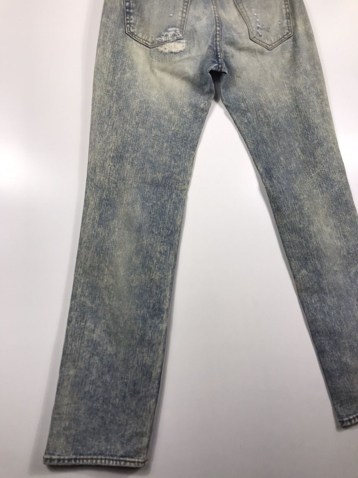 If Six Was Nine × Japanese Brand × Le Grande Bleu (L.G.B.) ⚡️Glamorous Jeans Distressed Ripped Jeans Style Denim Size 31" - 10 Thumbnail