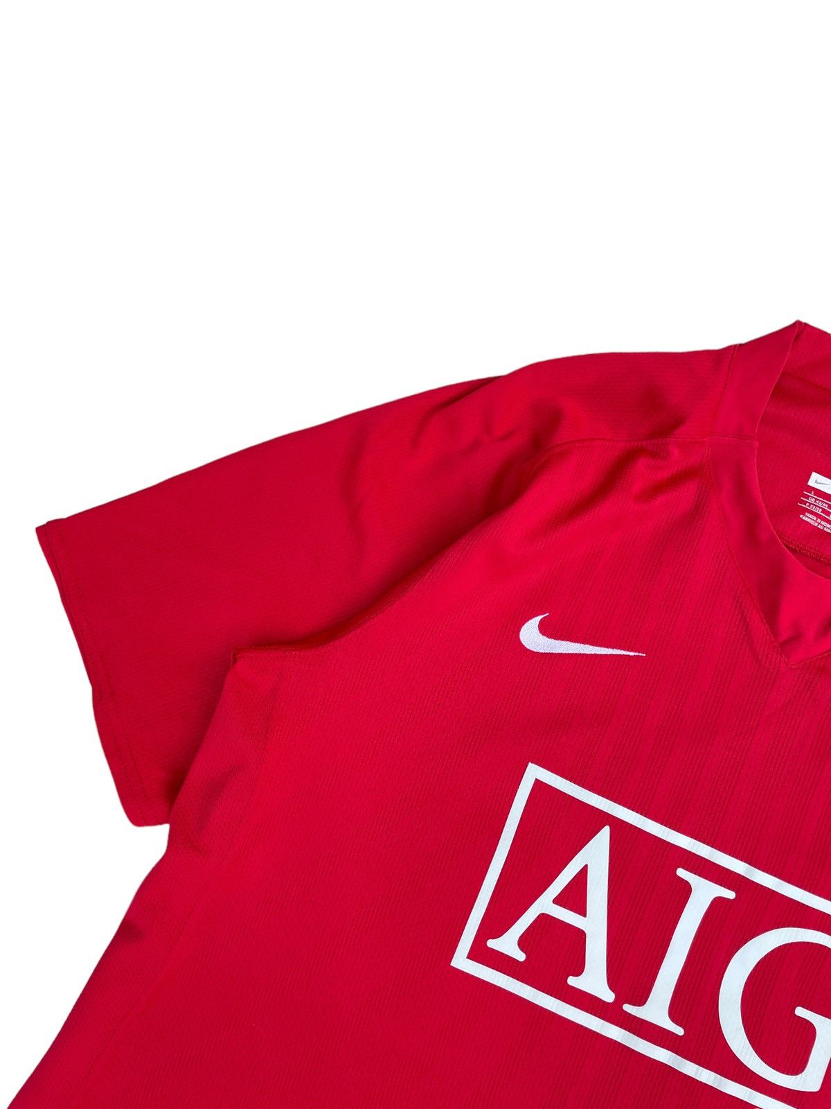 Nike Manchester United 2007/08 Home Kit Soccer Jersey