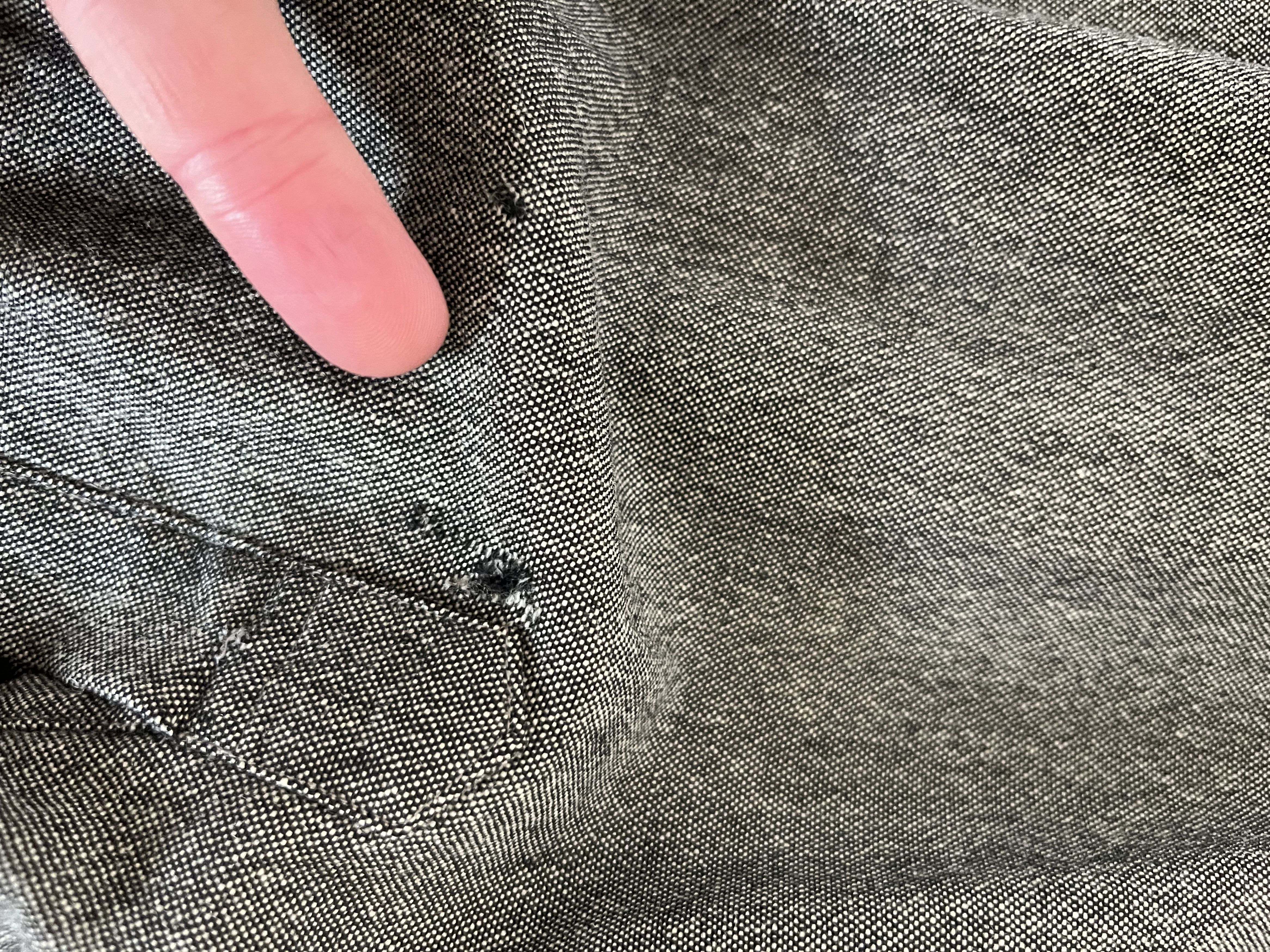 Comme des Garcons 1990s Comme Des Garcons One Size wool/nylon shirt Size US L / EU 52-54 / 3 - 5 Thumbnail