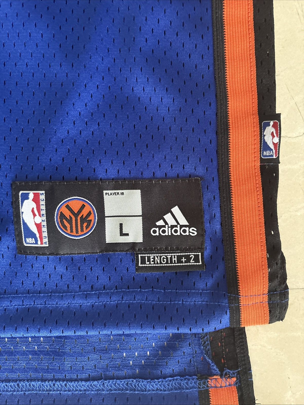Adidas × NBA × Vintage RARE NBA Adidas New York Knicks Nate Robinson Jersey #2 Blue Size US L / EU 52-54 / 3 - 2 Thumbnail