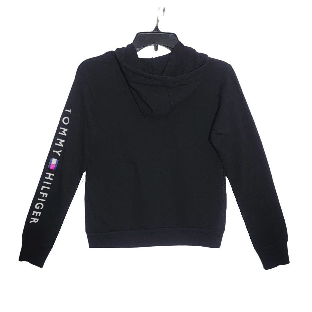 Tommy Hilfiger ✨SPORT Tommy Hilfiger Size XS Women Hoodie Black Pullover lo Size XS / US 0-2 / IT 36-38 - 2 Thumbnail