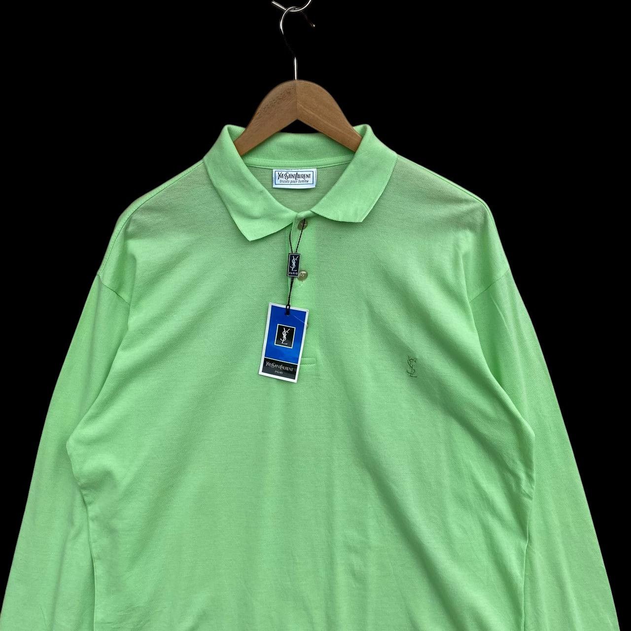 Yves Saint Laurent YSL YVES SAINT LAURENT VINTAGE POLO NWT MADE IN ITALY Size US M / EU 48-50 / 2 - 3 Thumbnail